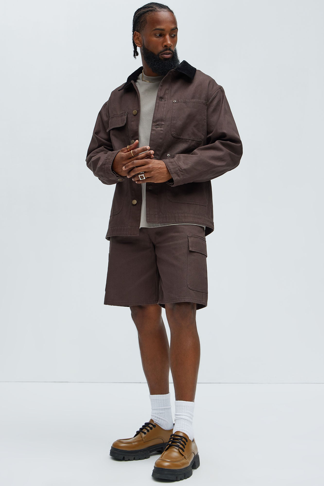 Alexander Utility Shorts - Brown - Image 6
