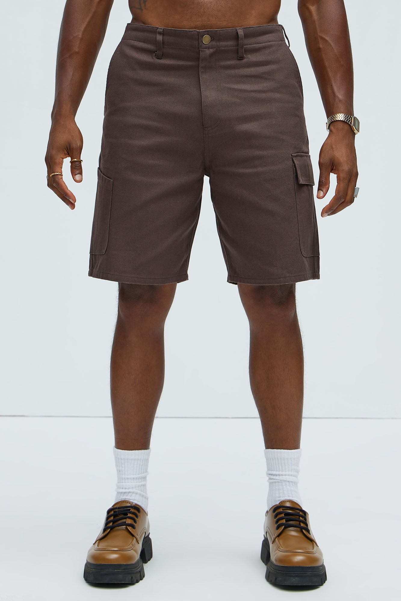 Alexander Utility Shorts - Brown - Image 8