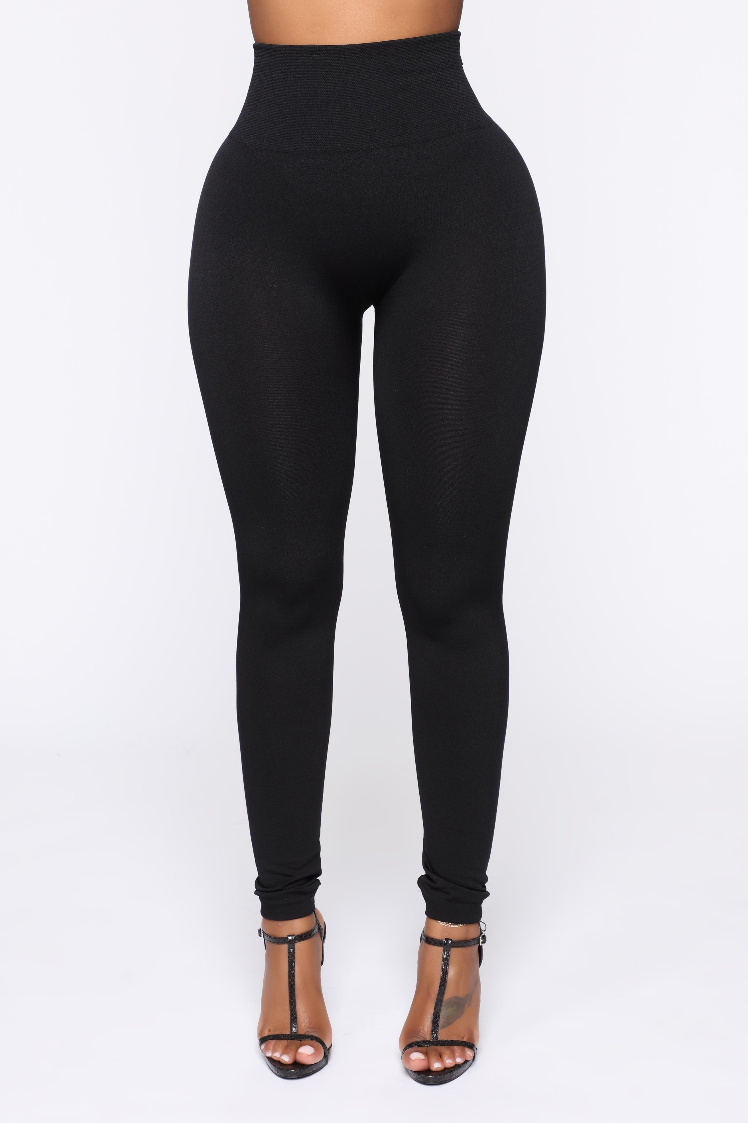 Smooth It Out High Rise Legging - Black - Image 4