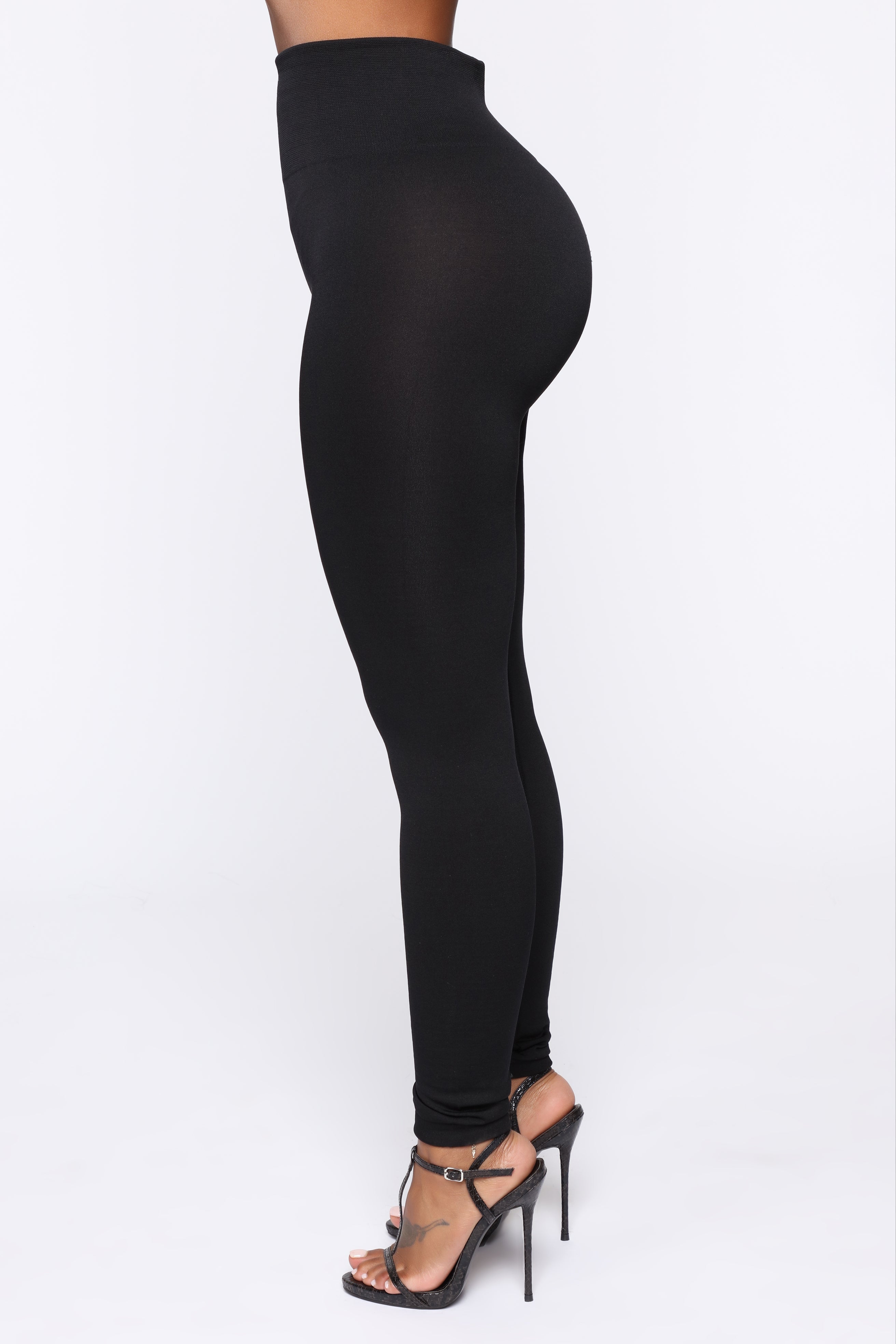 Smooth It Out High Rise Legging - Black - Image 5