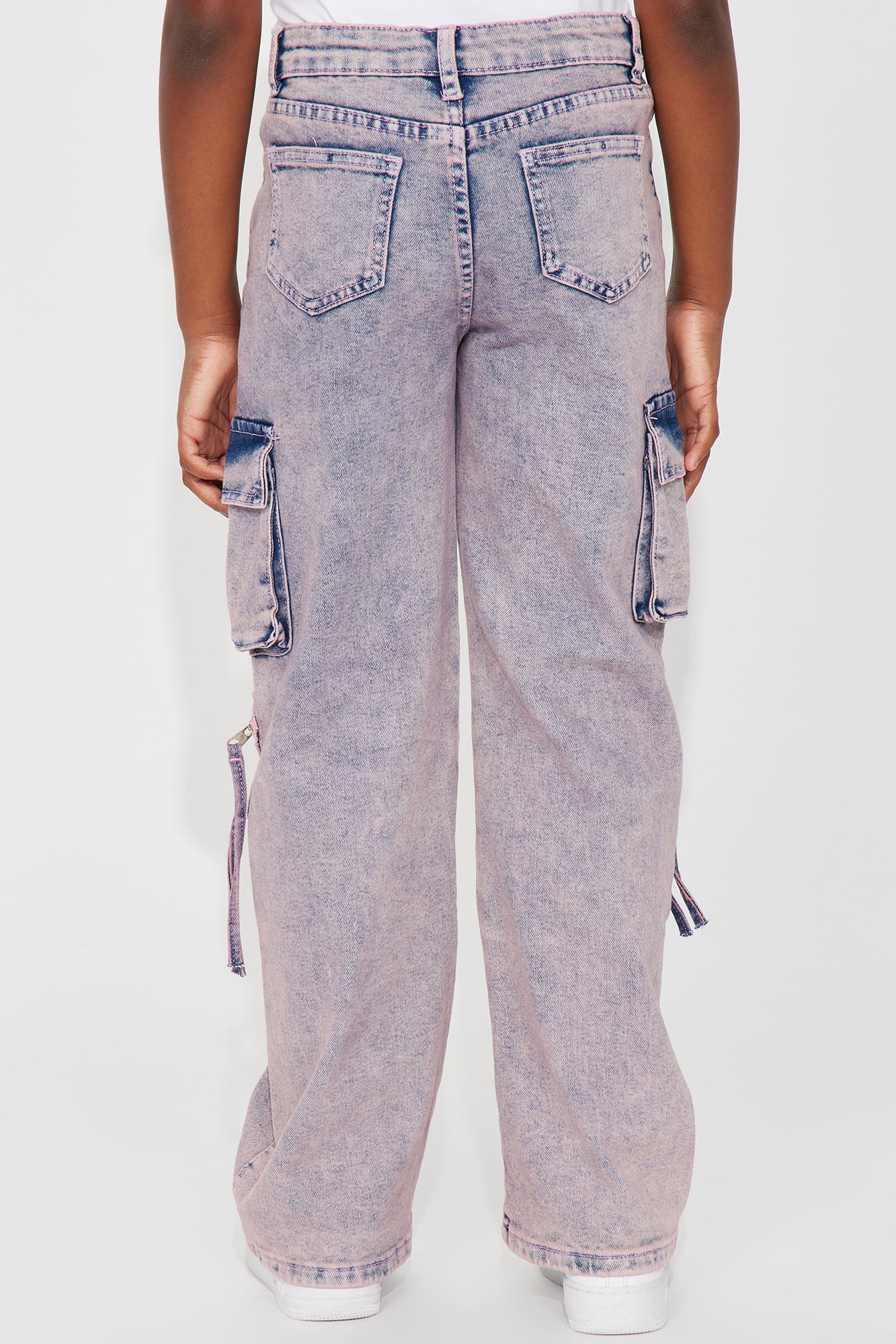 Mini So Different Cargo Jean - Pink - Image 5