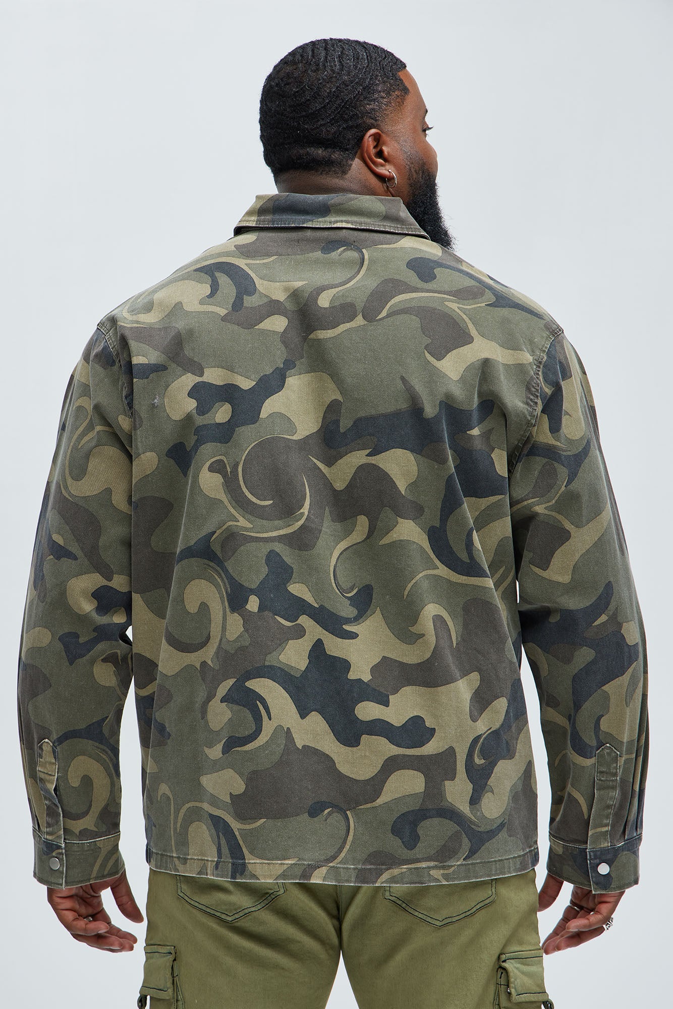 Won't Do Camo Long Sleeve Shirt - Camouflage - Image 8
