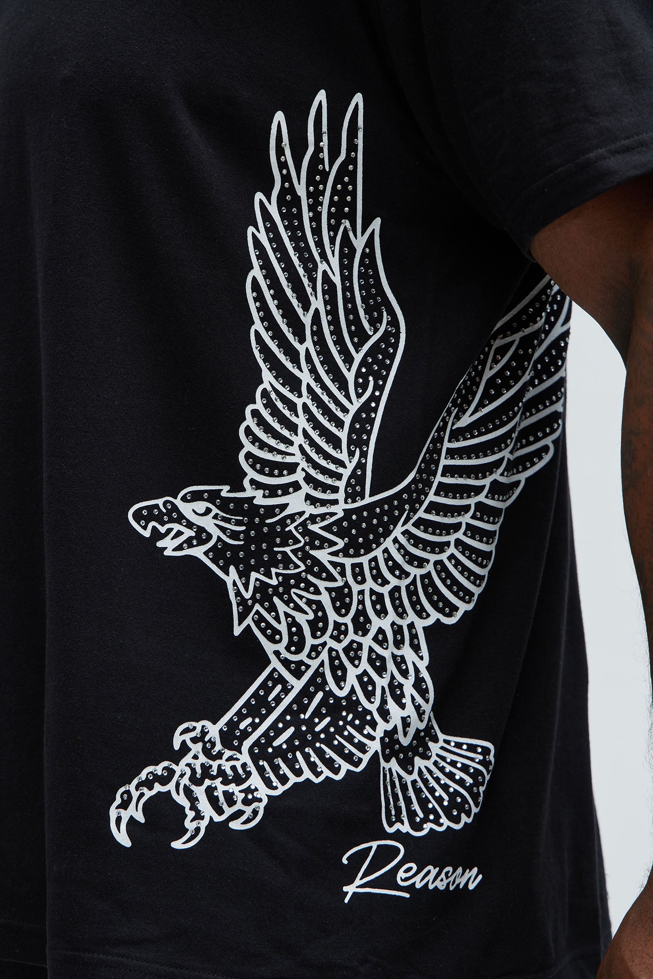 Fly Higher Shine Brighter Short Sleeve Tee - Black - Image 9