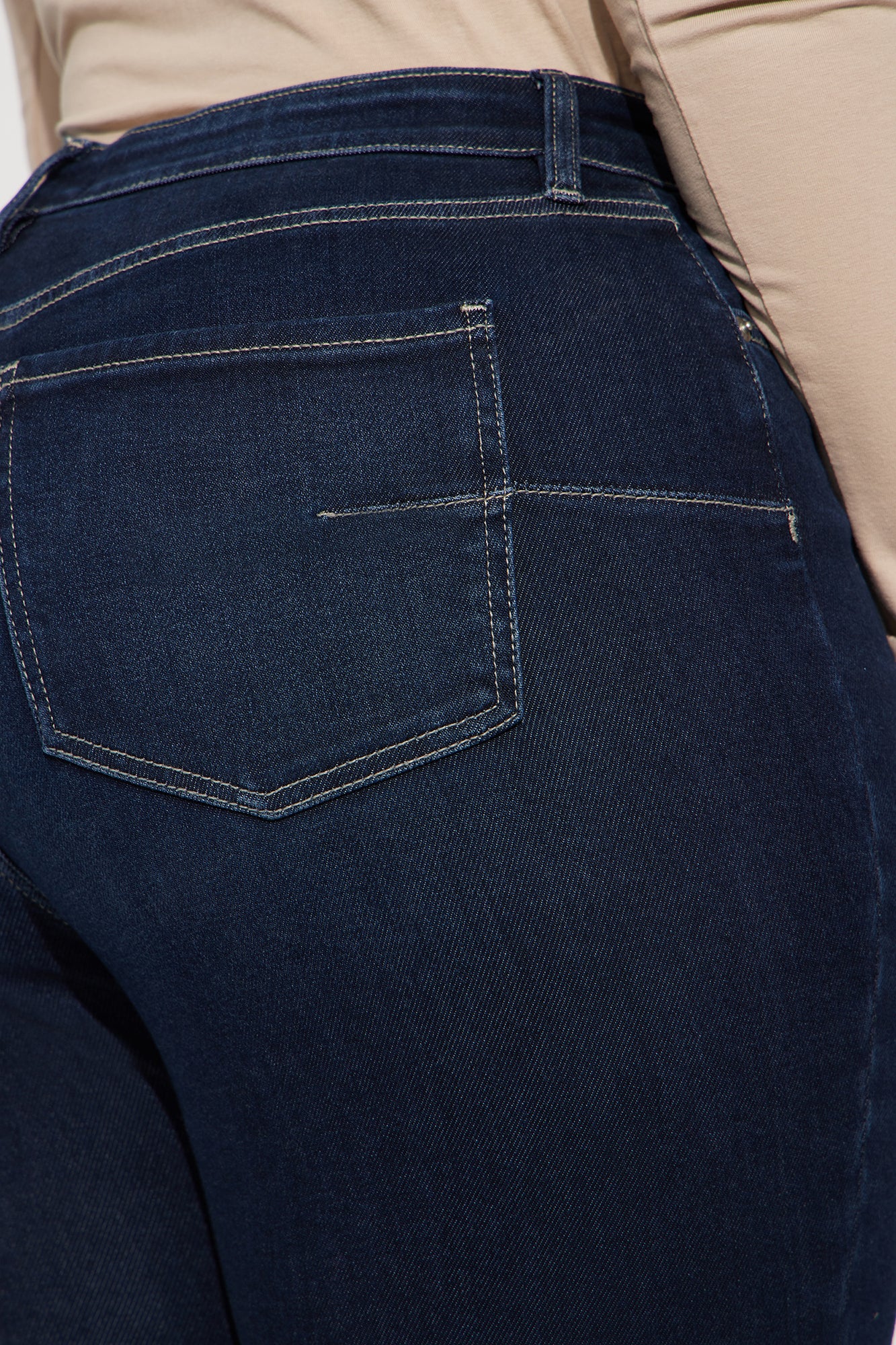 Just Right Sculpting Stretch Skinny Jeans - Dark Wash - Image 8