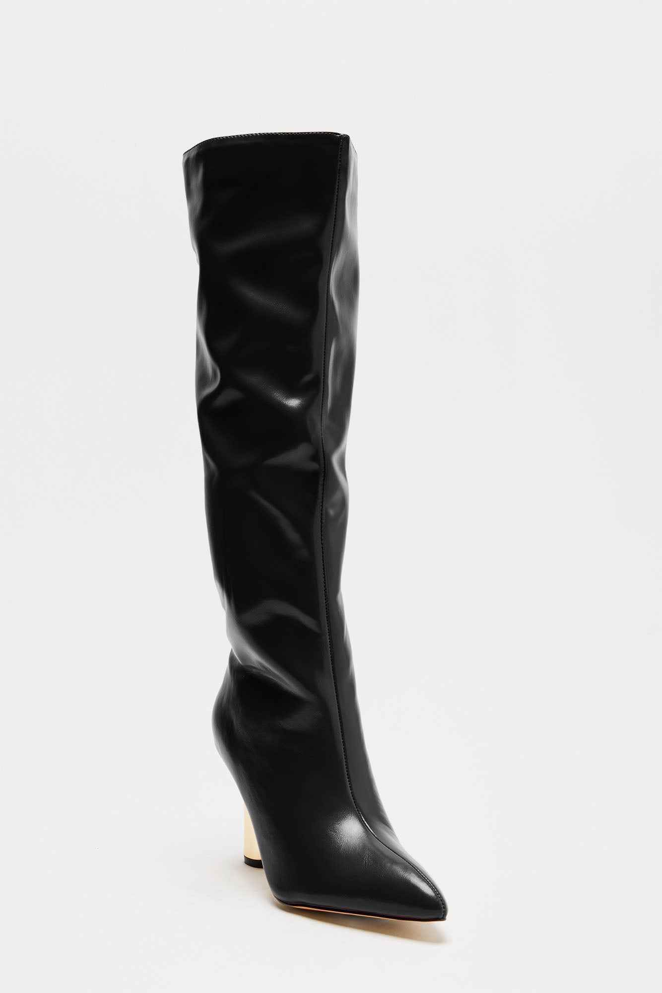 Indigo Knee High Boots - Black - Image 3
