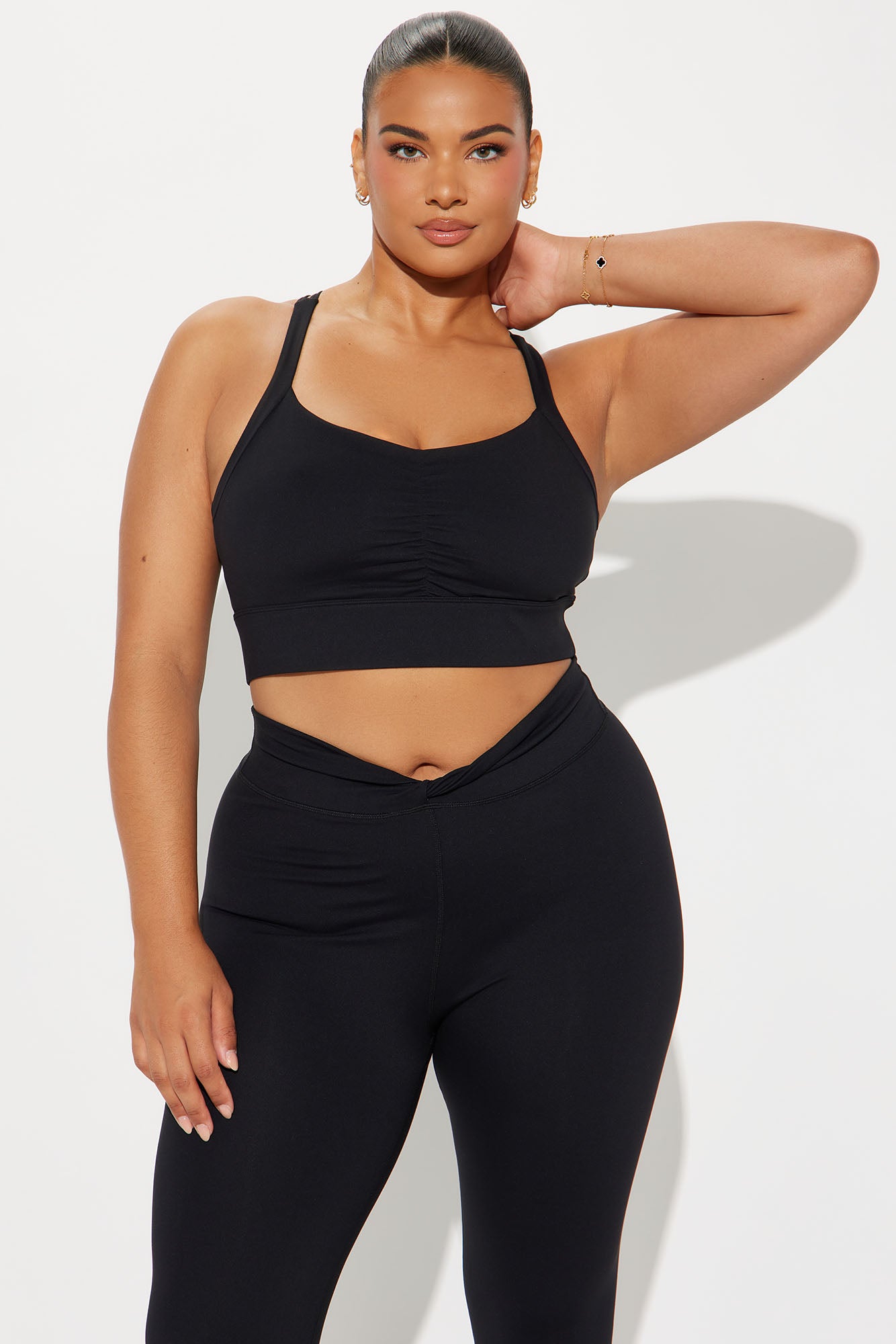 Blaze Super Soft Sports Bra - Black - Image 5