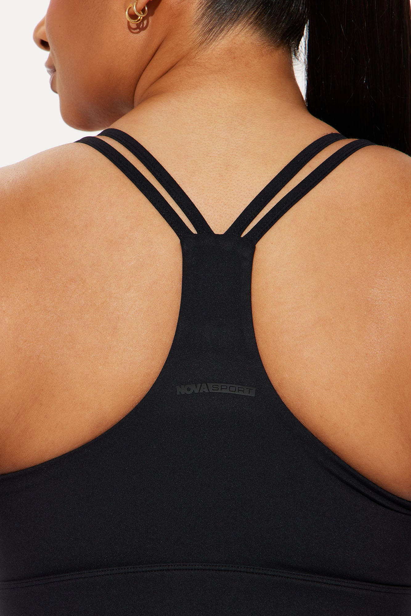 Blaze Super Soft Sports Bra - Black - Image 8