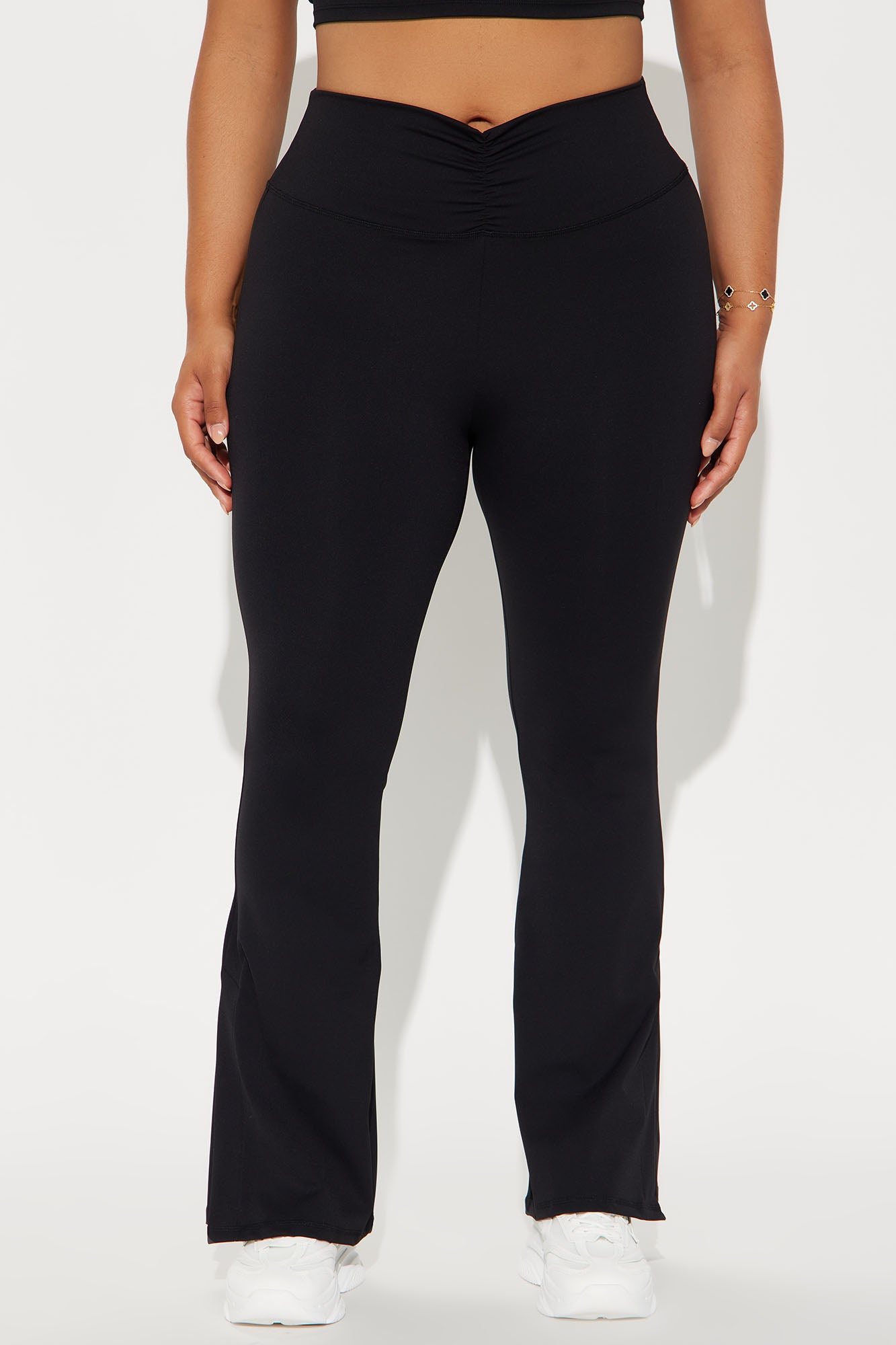 Pilates Girl Active Flare Pant - Black - Image 5
