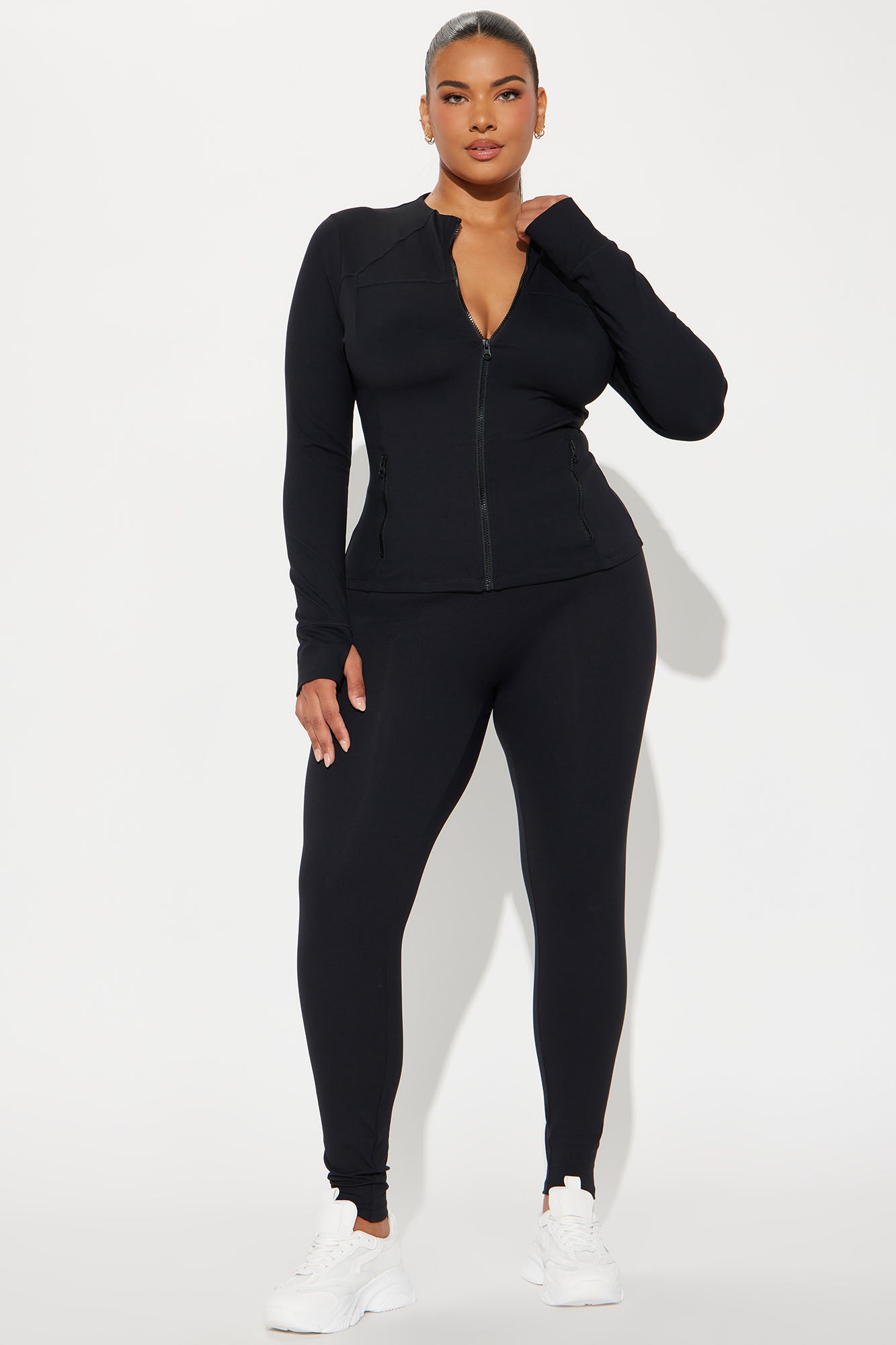 Sunrise Stretch Super Soft Active Legging - Black - Image 5