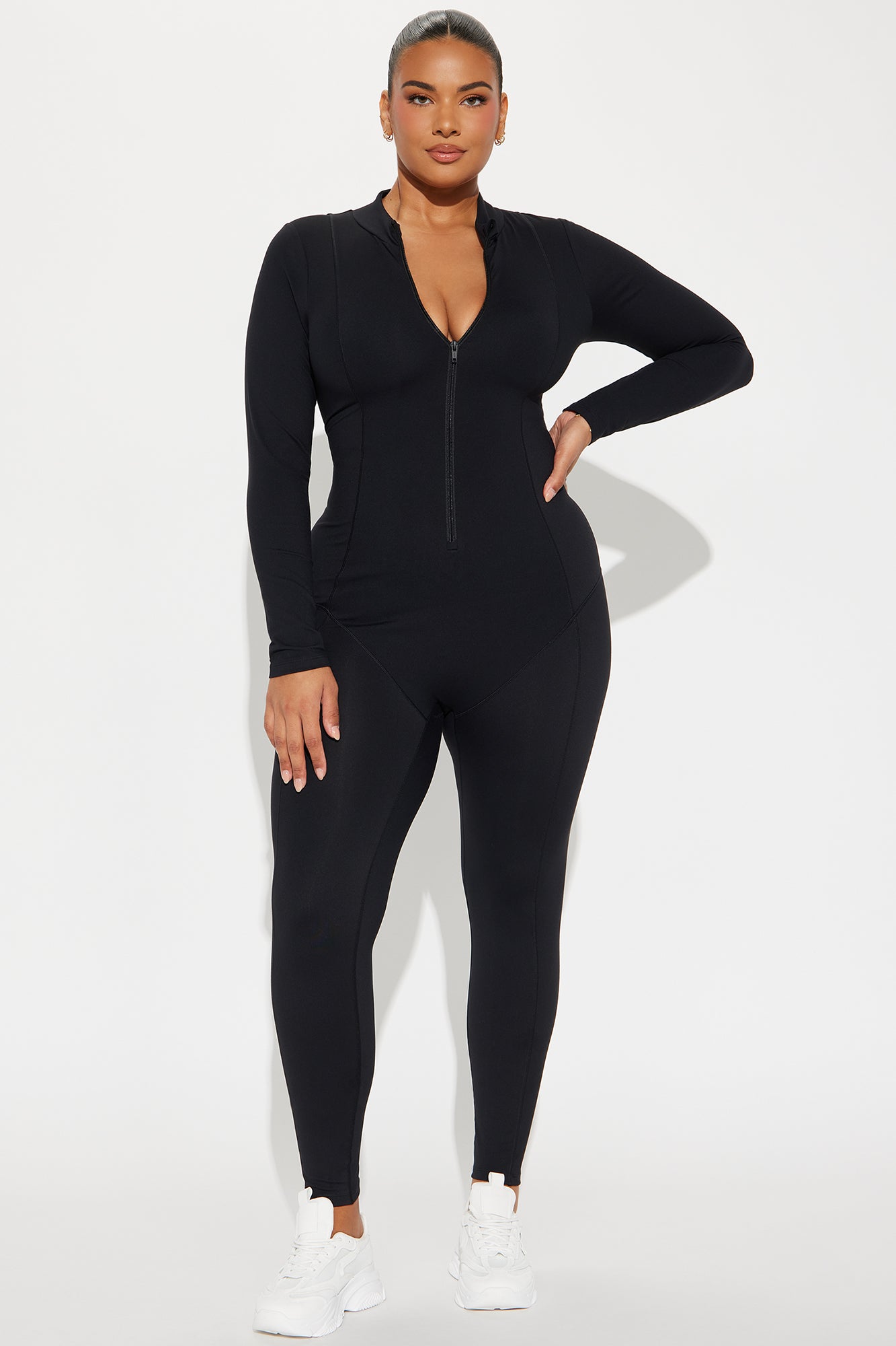 In Alignment Super Soft Active Jumpsuit - Black - Image 8