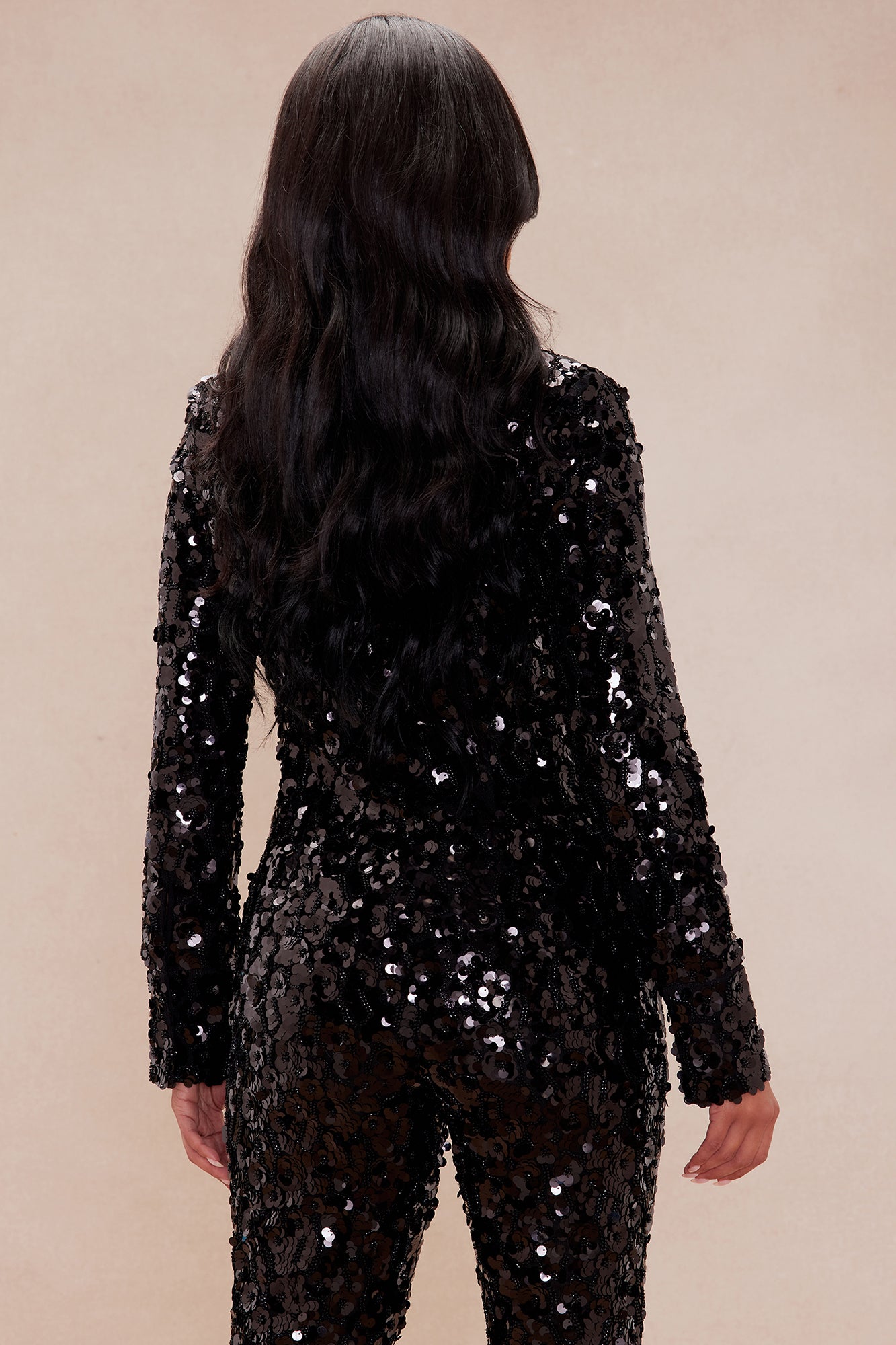 Ariana Embellished Shirt - Black - Image 4