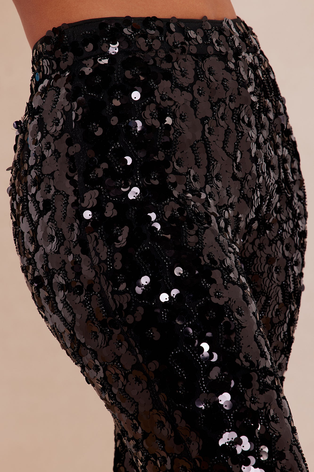 Ariana Embellished Pant - Black - Image 4