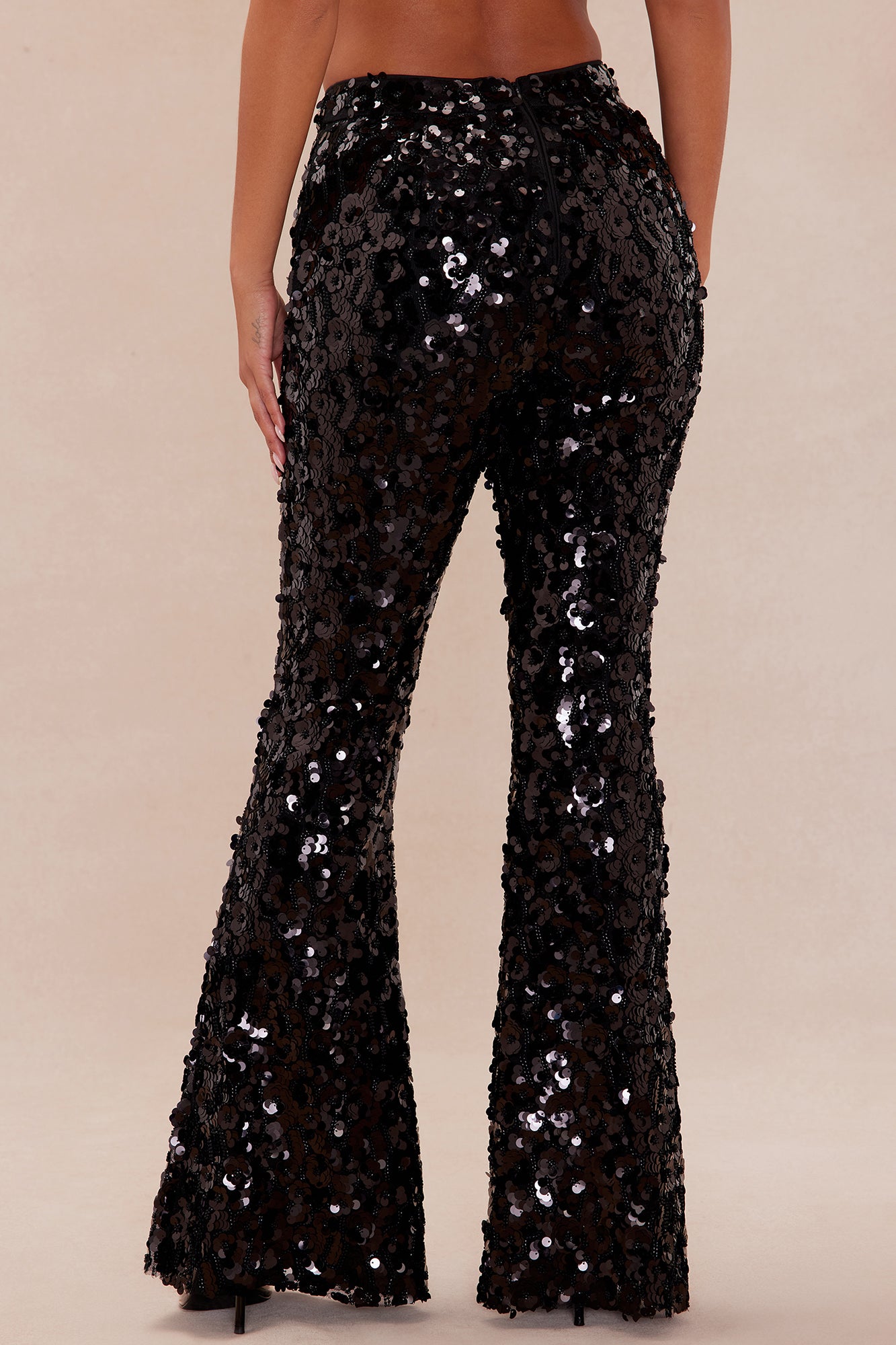 Ariana Embellished Pant - Black - Image 5