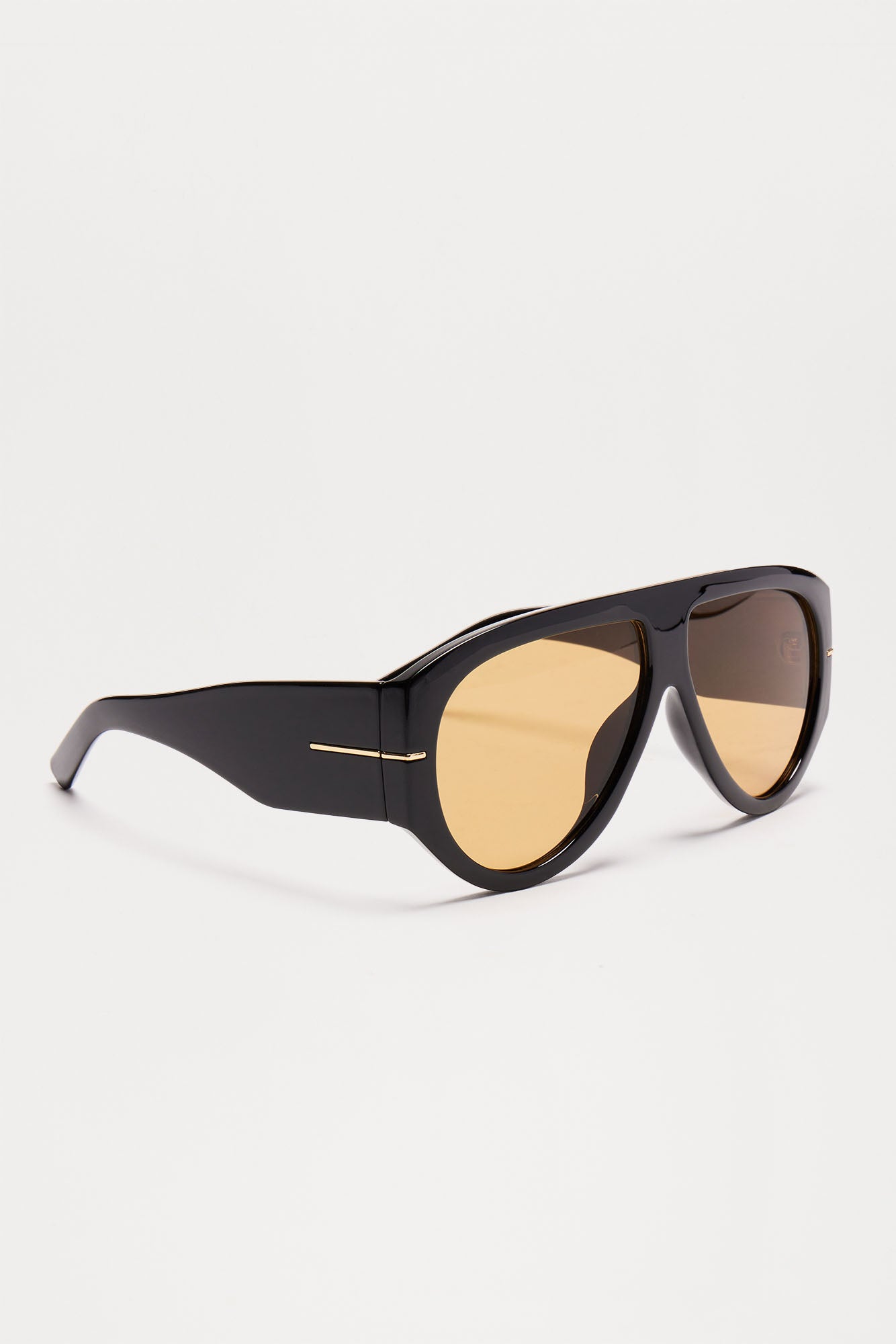 Vintage Appeal Sunglasses - Black/Gold - Image 4