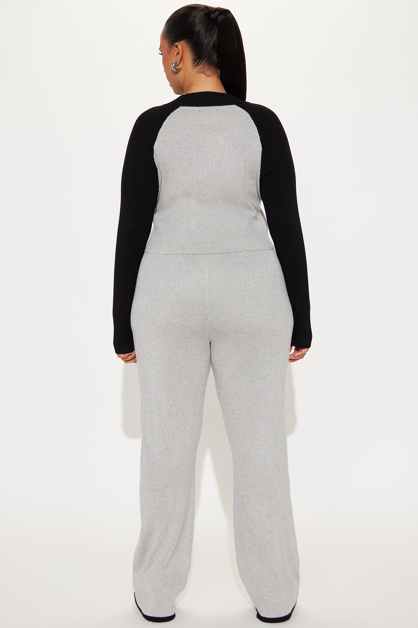 Alizha Sweater Pant Set - Grey/combo - Image 7