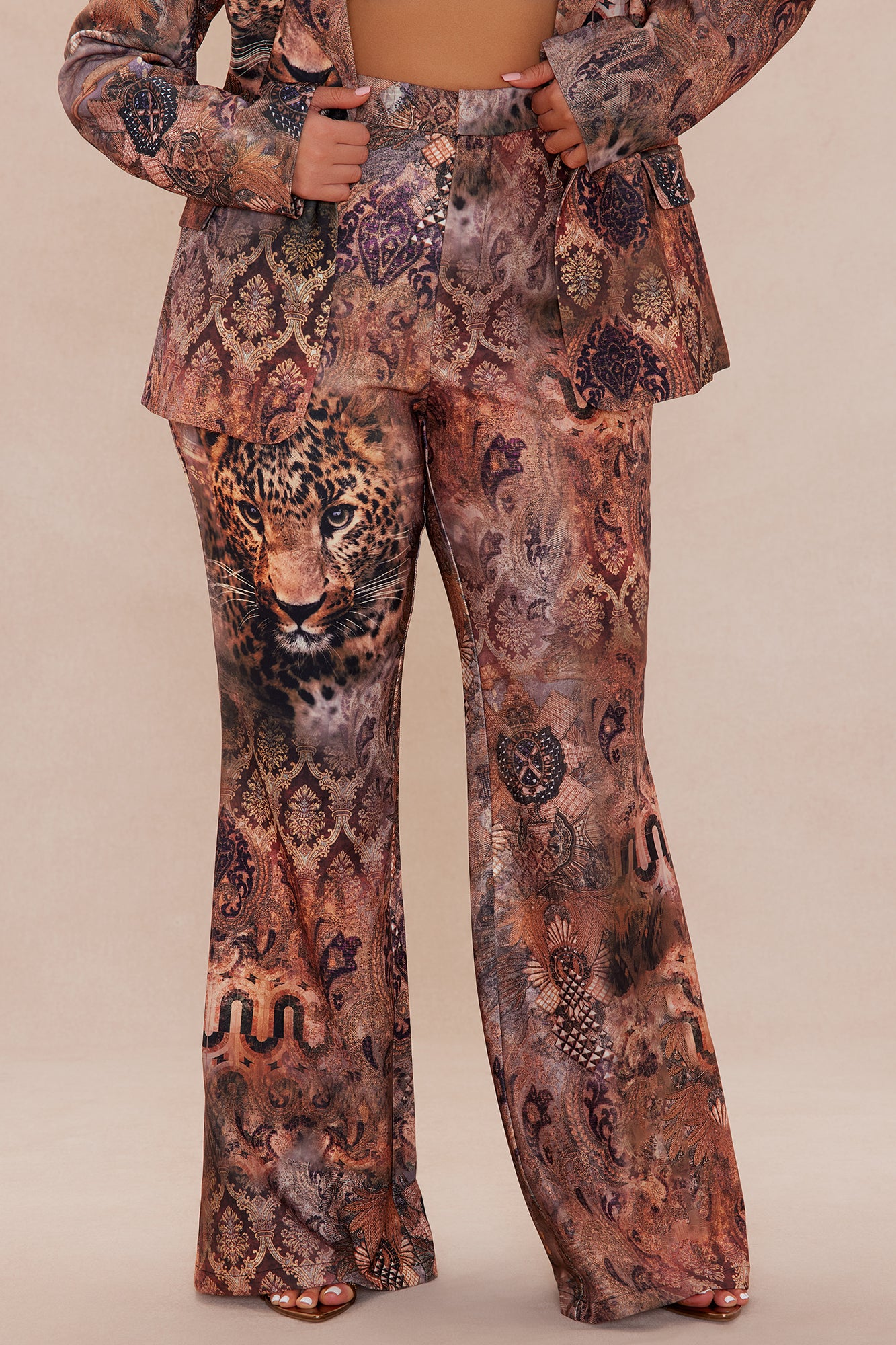 Exotic Suit Set - Brown Combo - Image 8