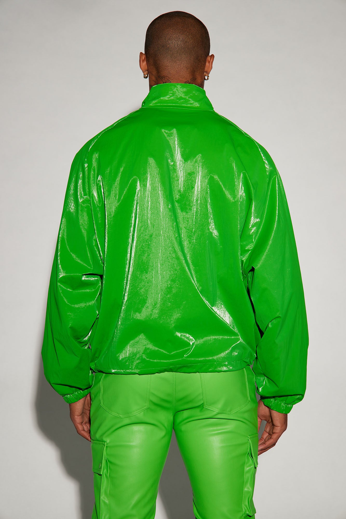 El Prado Nylon Anorak - Green - Image 4
