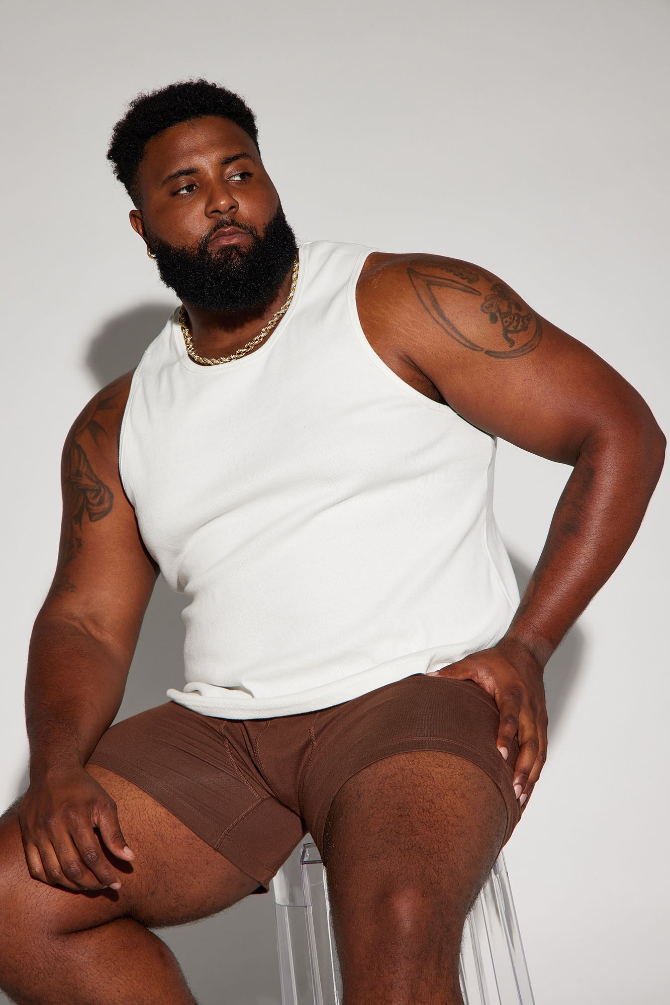Novamen Modal Boxer Brief - Chocolate - Image 5