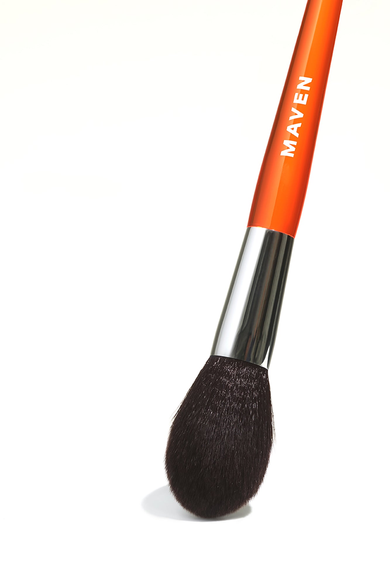 Maven Pro Artistry All Over Powder Brush - Orange/Silver - Image 3