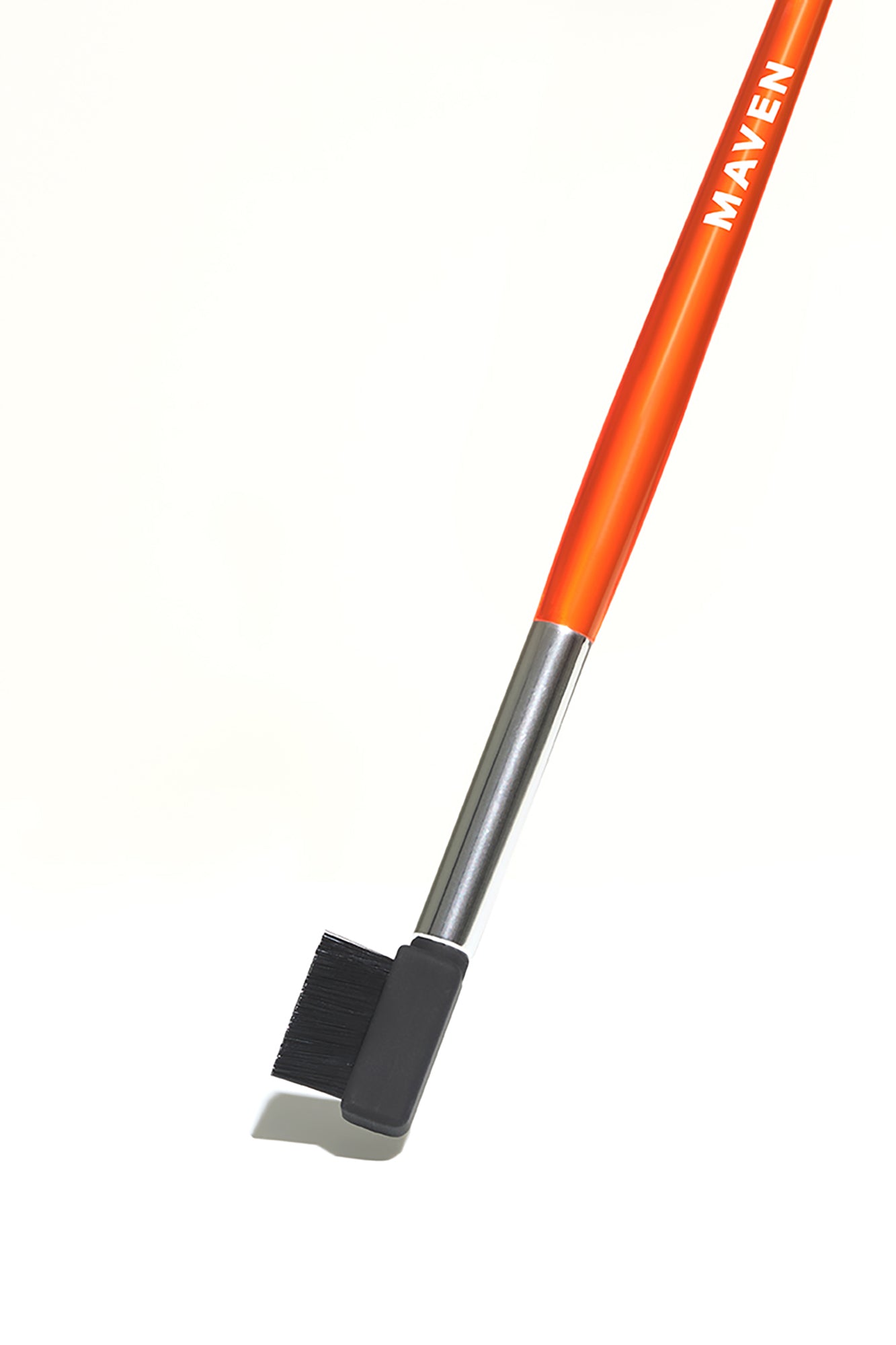 Maven Pro Artistry Brow Blending Brush - Orange/Silver - Image 3