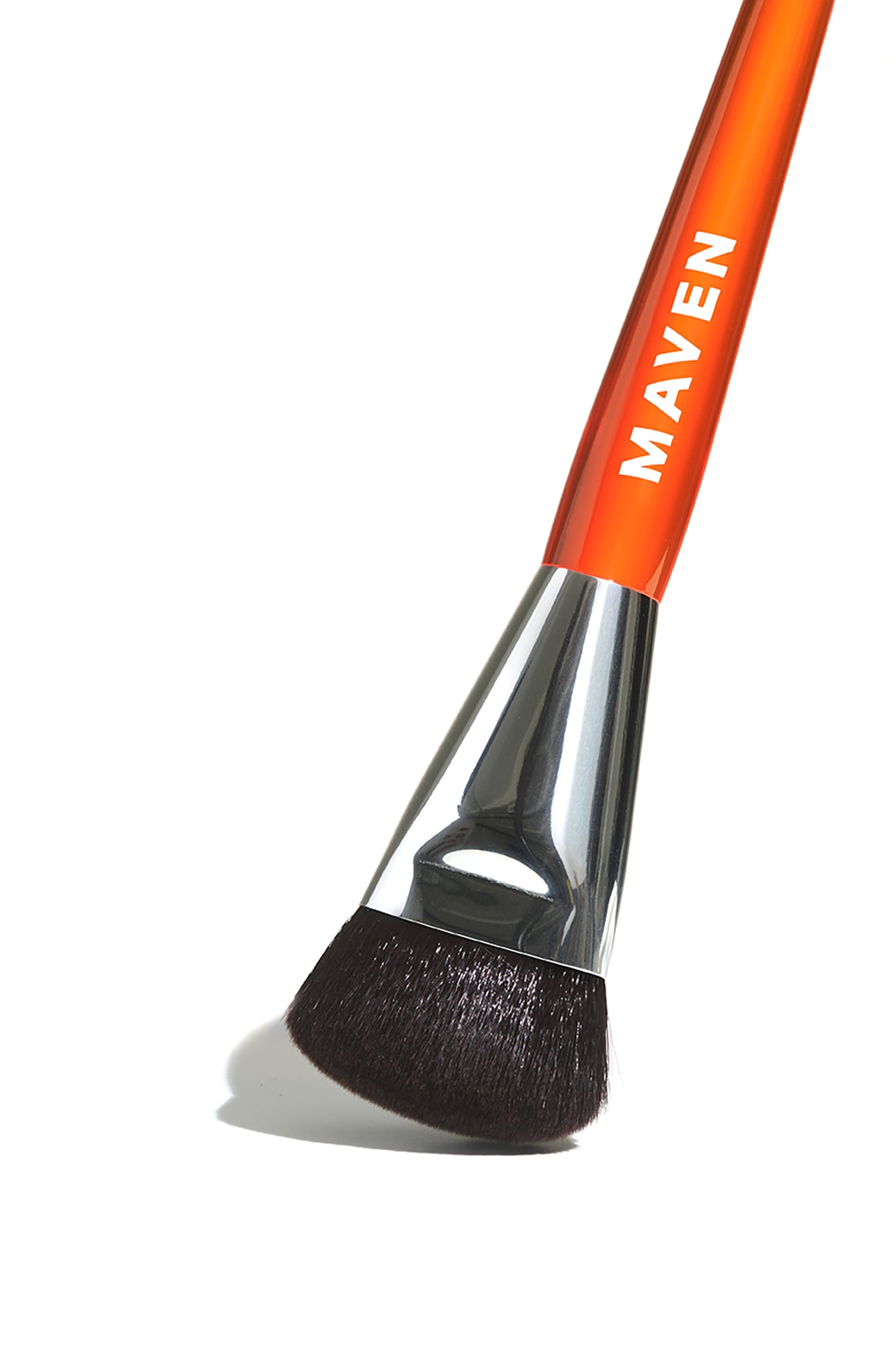 Maven Pro Artistry Control Contour Brush - Orange/Silver - Image 3
