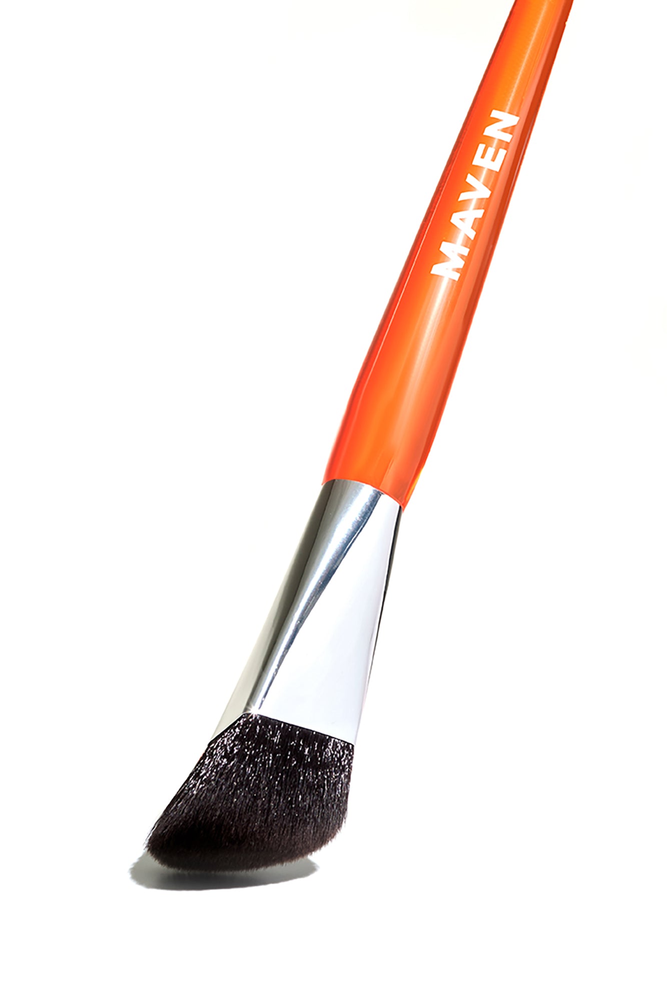 Maven Pro Artistry Detailed Buff Brush - Orange/Silver - Image 3