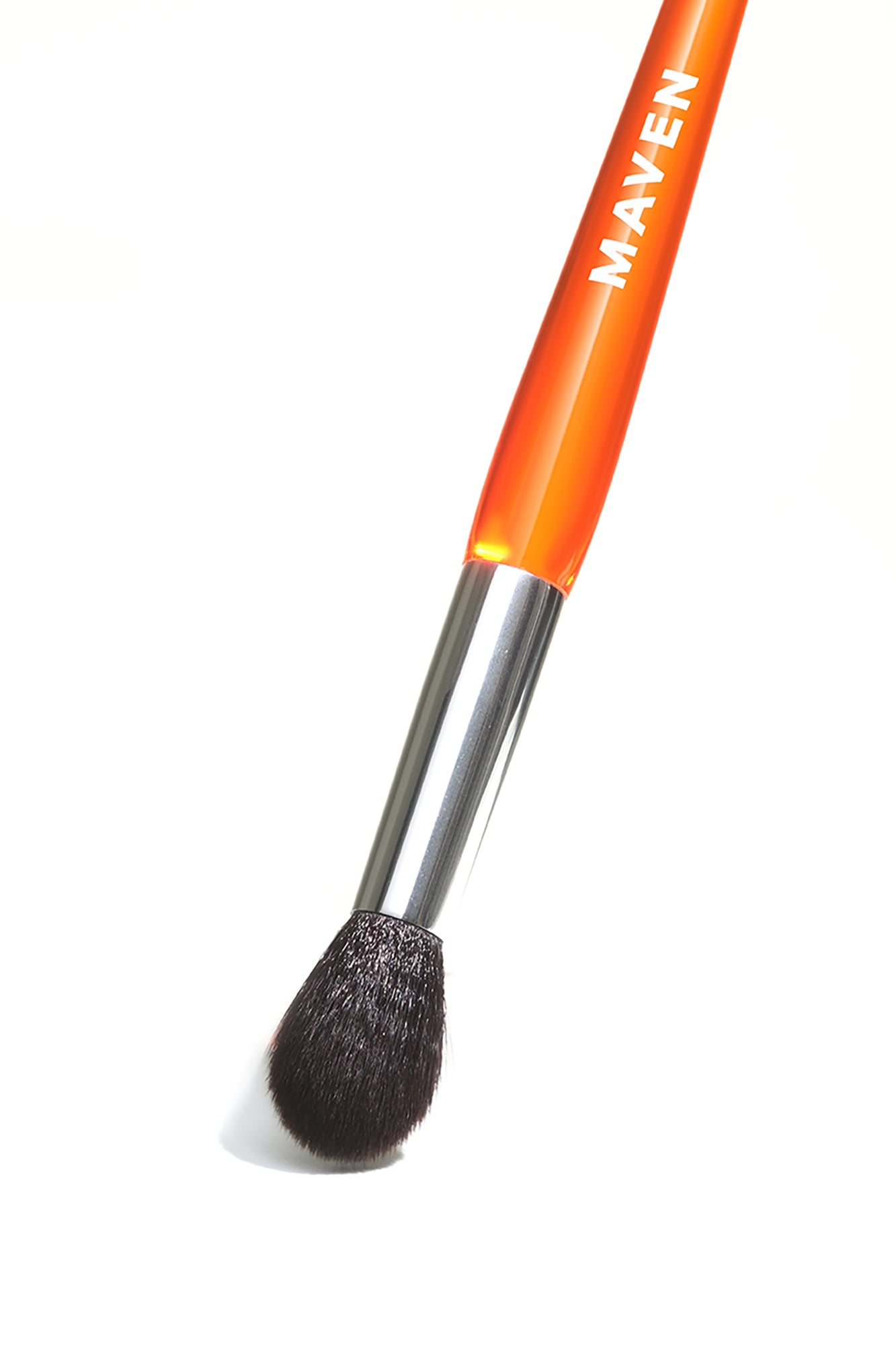 Maven Pro Artistry Detailed Highlighter Brush - Orange/Silver - Image 3