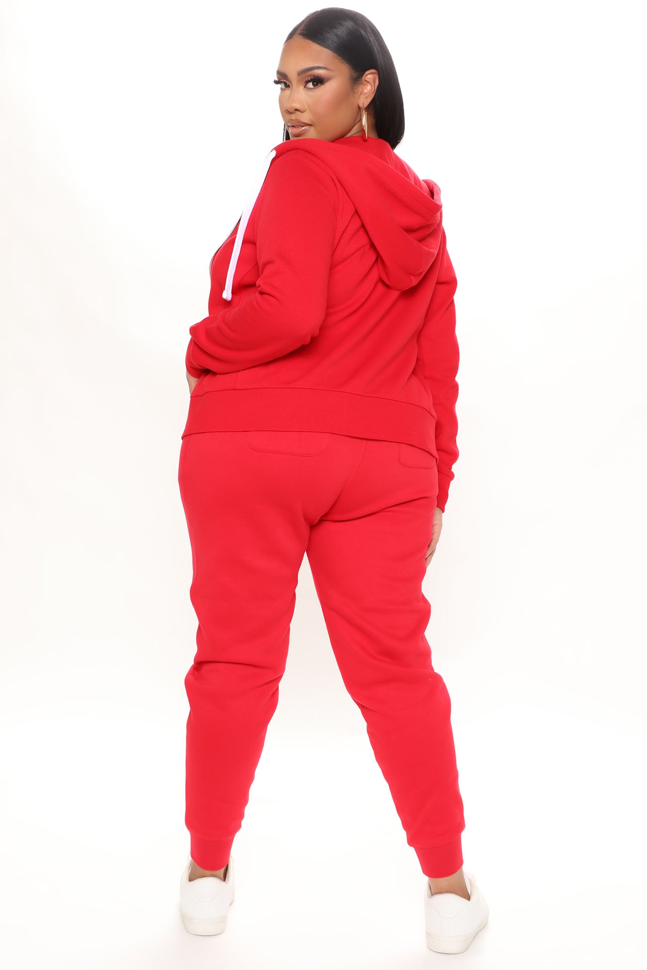 Relaxed Vibe Joggers - Red - Image 7