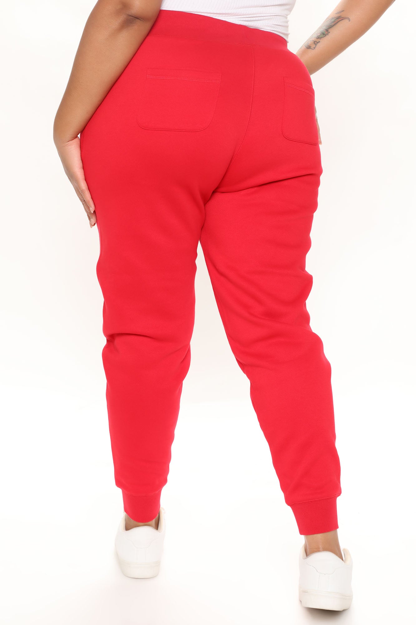 Relaxed Vibe Joggers - Red - Image 6