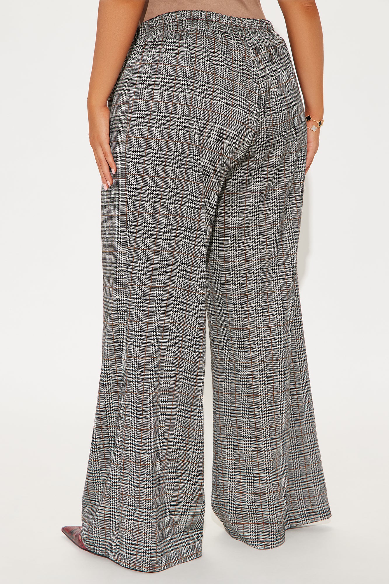 Trieste Houndstooth Trouser - Black/White - Image 6