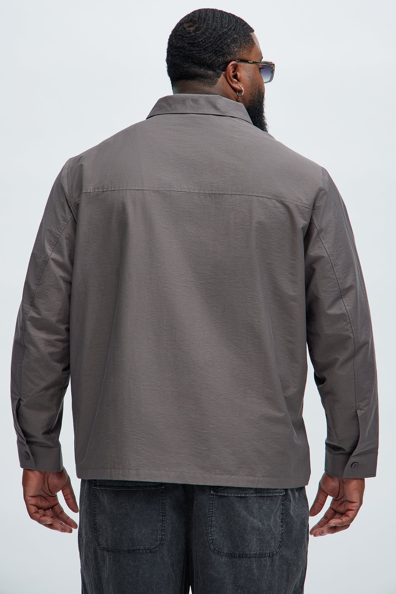 Too Easy Button Up Shirt - Brown - Image 8