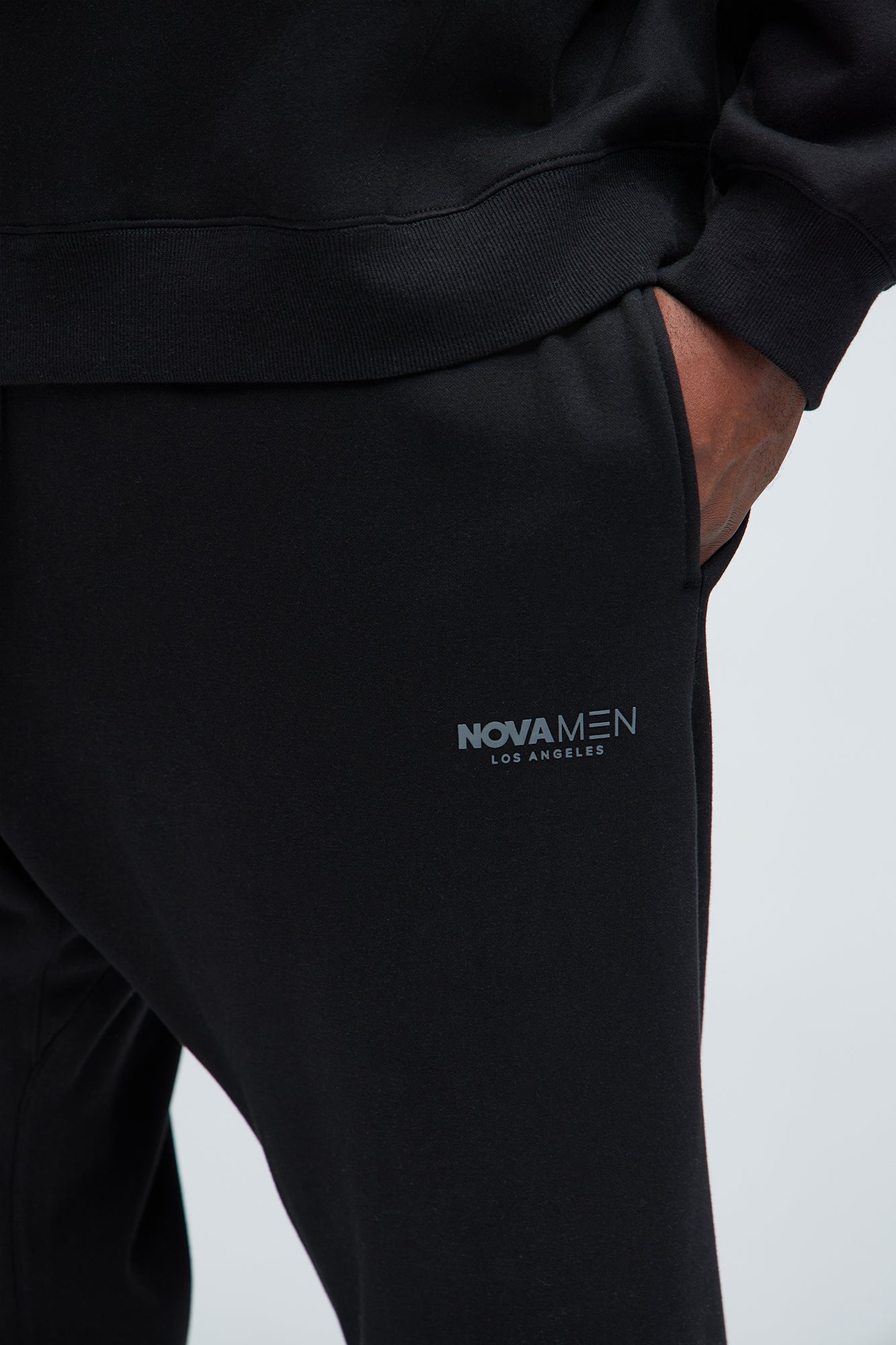 Tyson Novamen Heavyweight Sweat Jogger - Black - Image 8