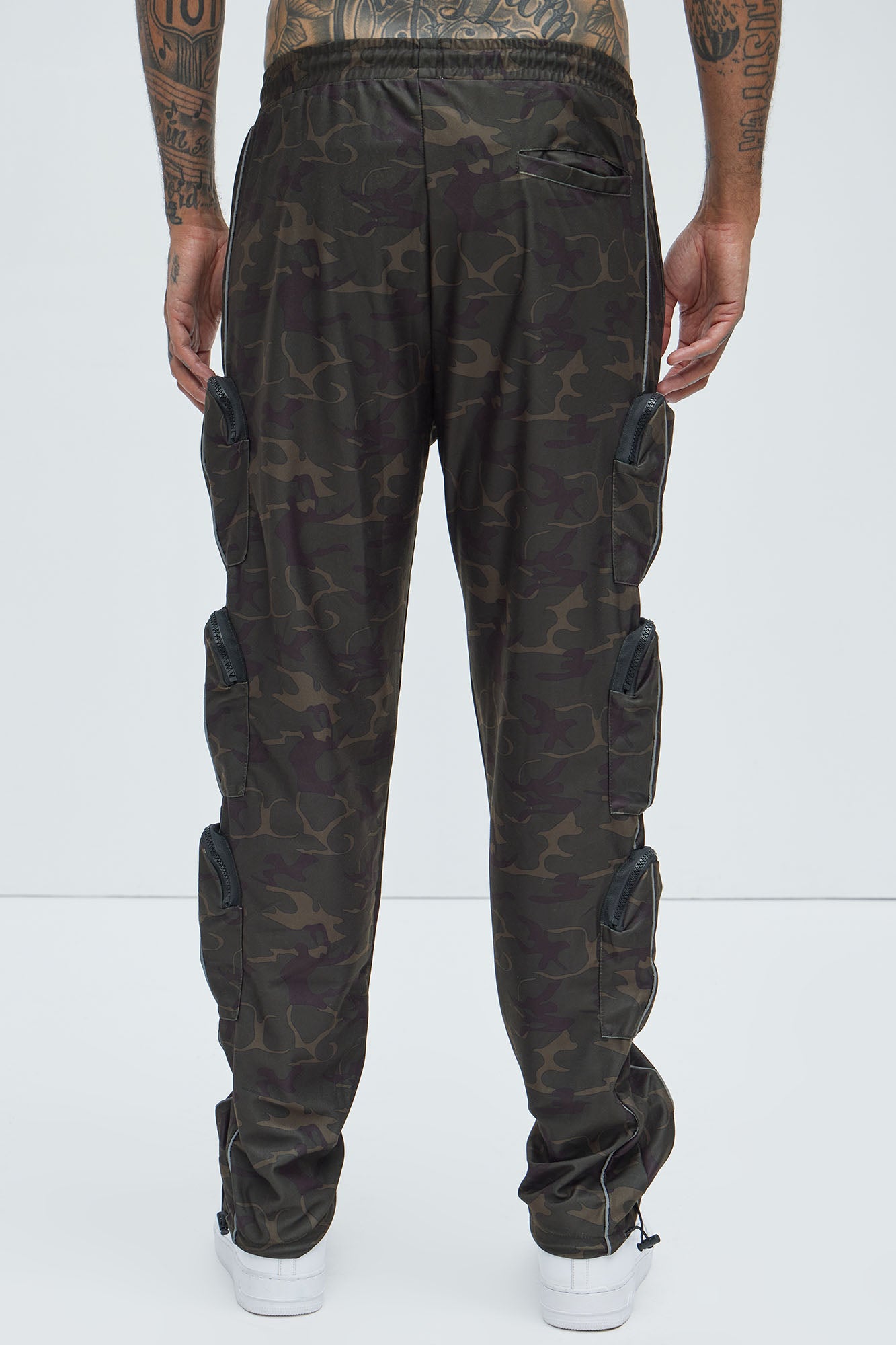 I Got You Cargo Baggy Track Pants - Camouflage - Image 5