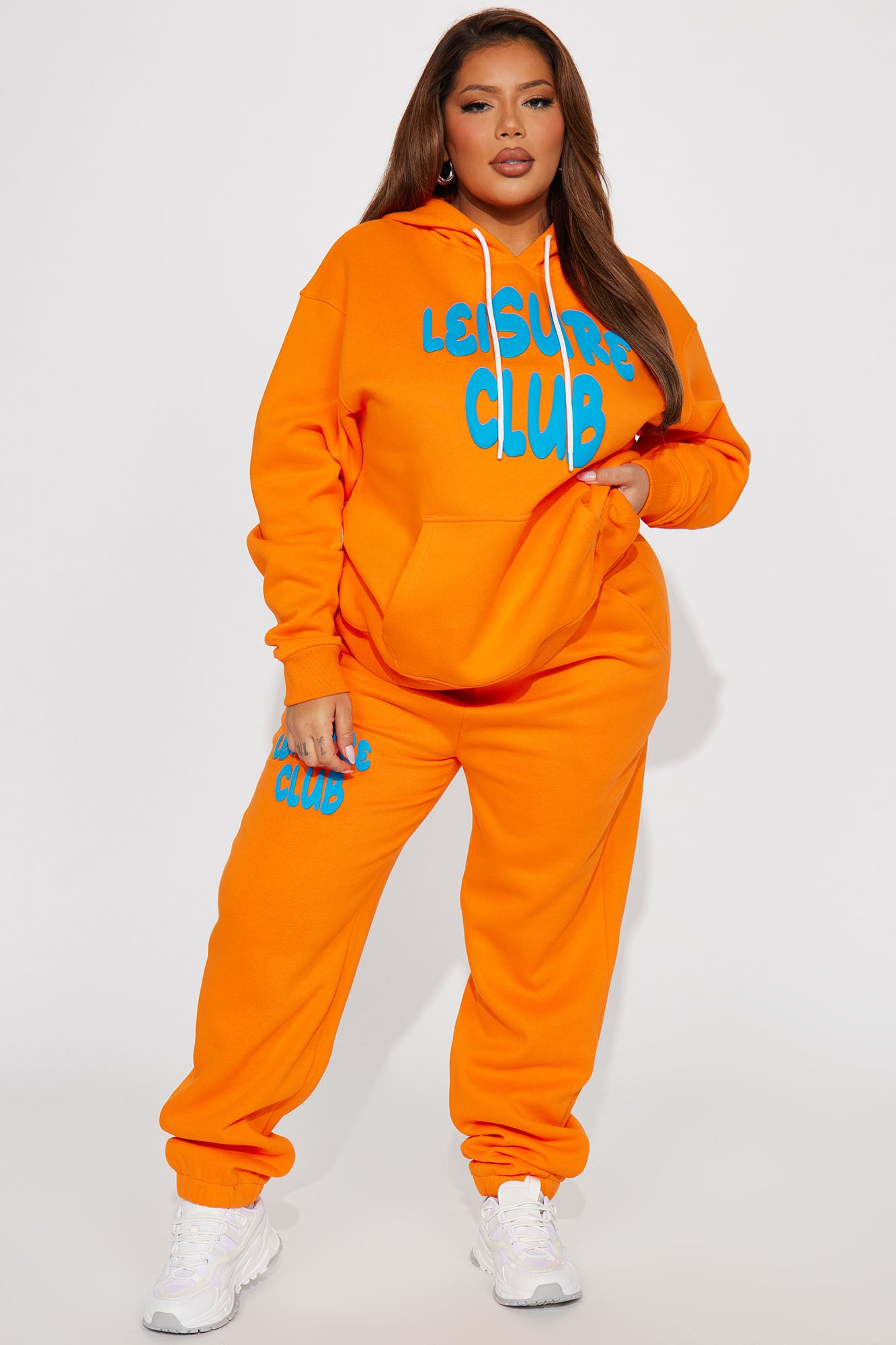Leisure Day Jogger Set - Orange - Image 6