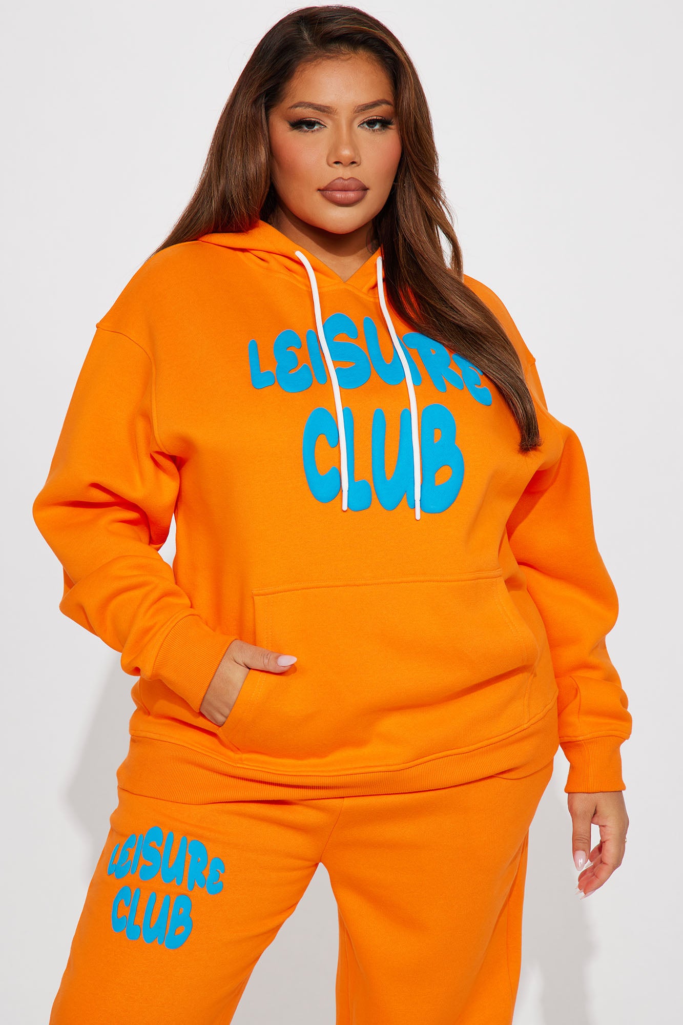 Leisure Day Jogger Set - Orange - Image 7