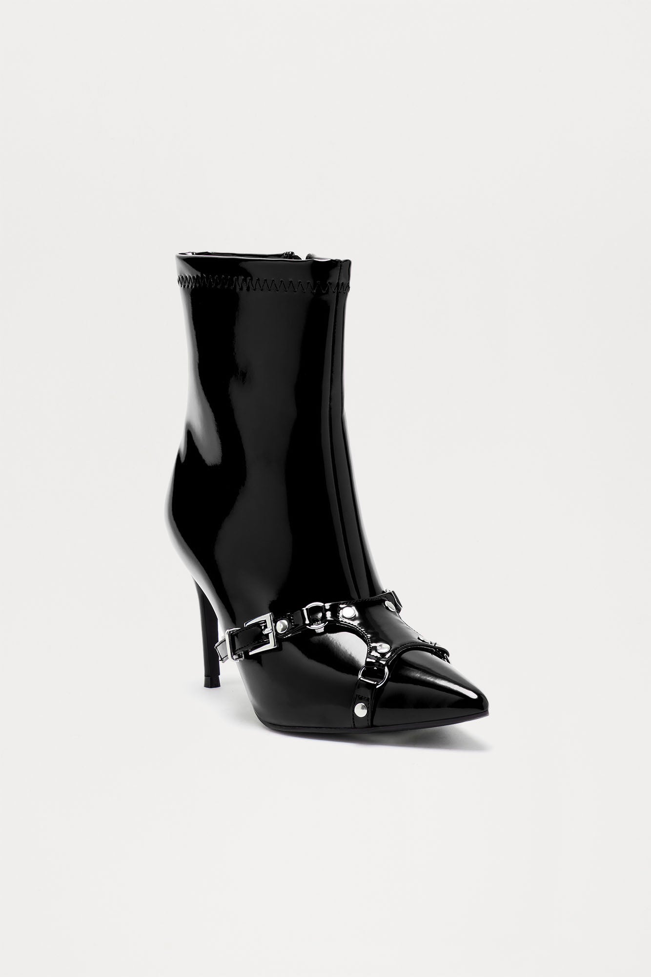 Alaina Booties - Black - Image 3