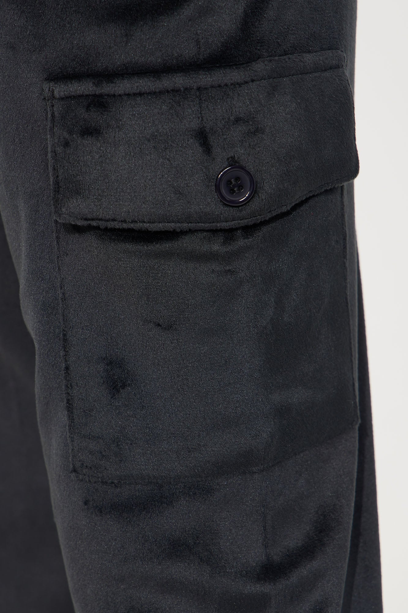 Mini V for Very Cute Velour Jogger Set - Black - Image 4