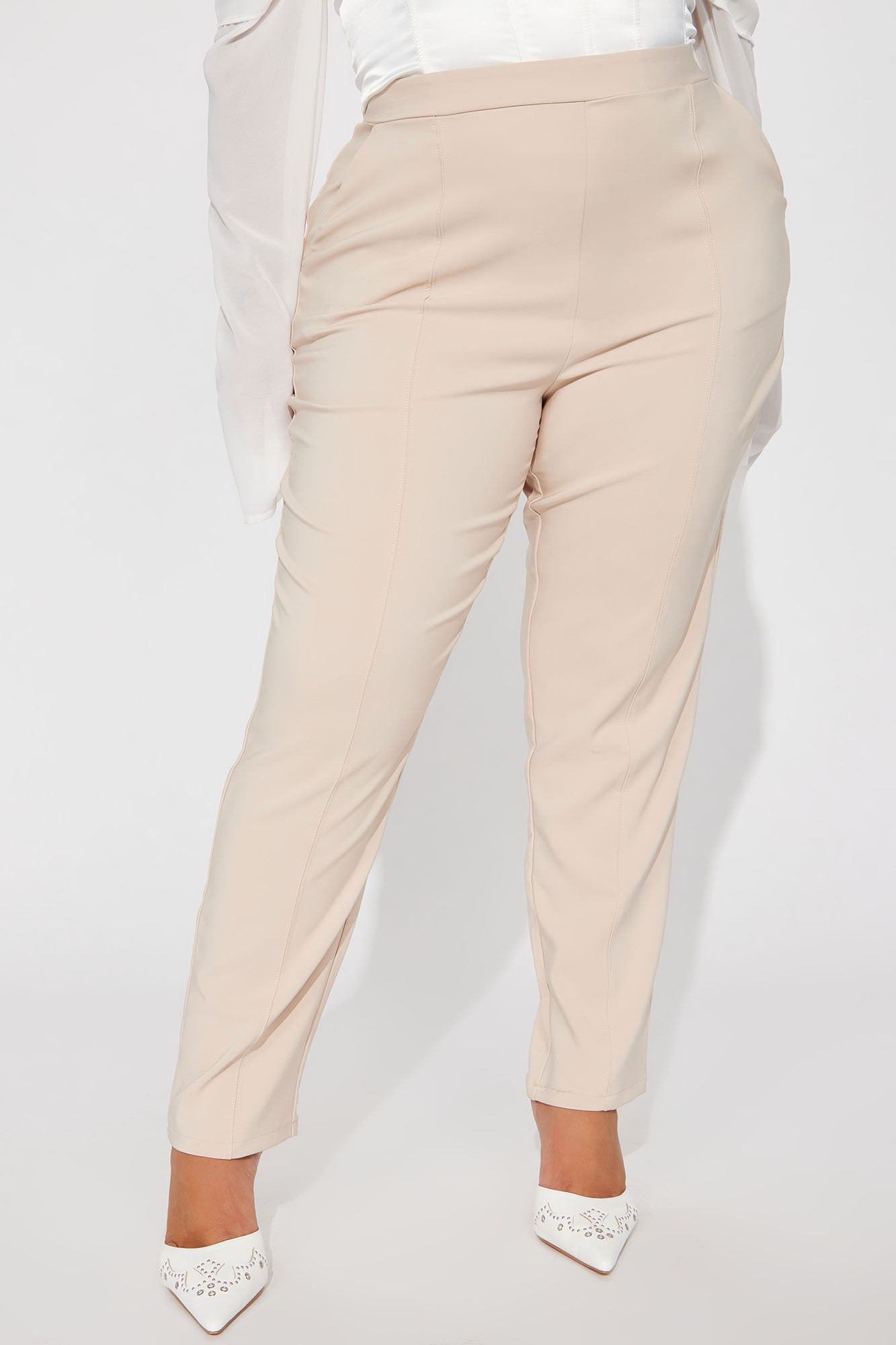 Back At It Trouser Pant - Khaki - Image 5