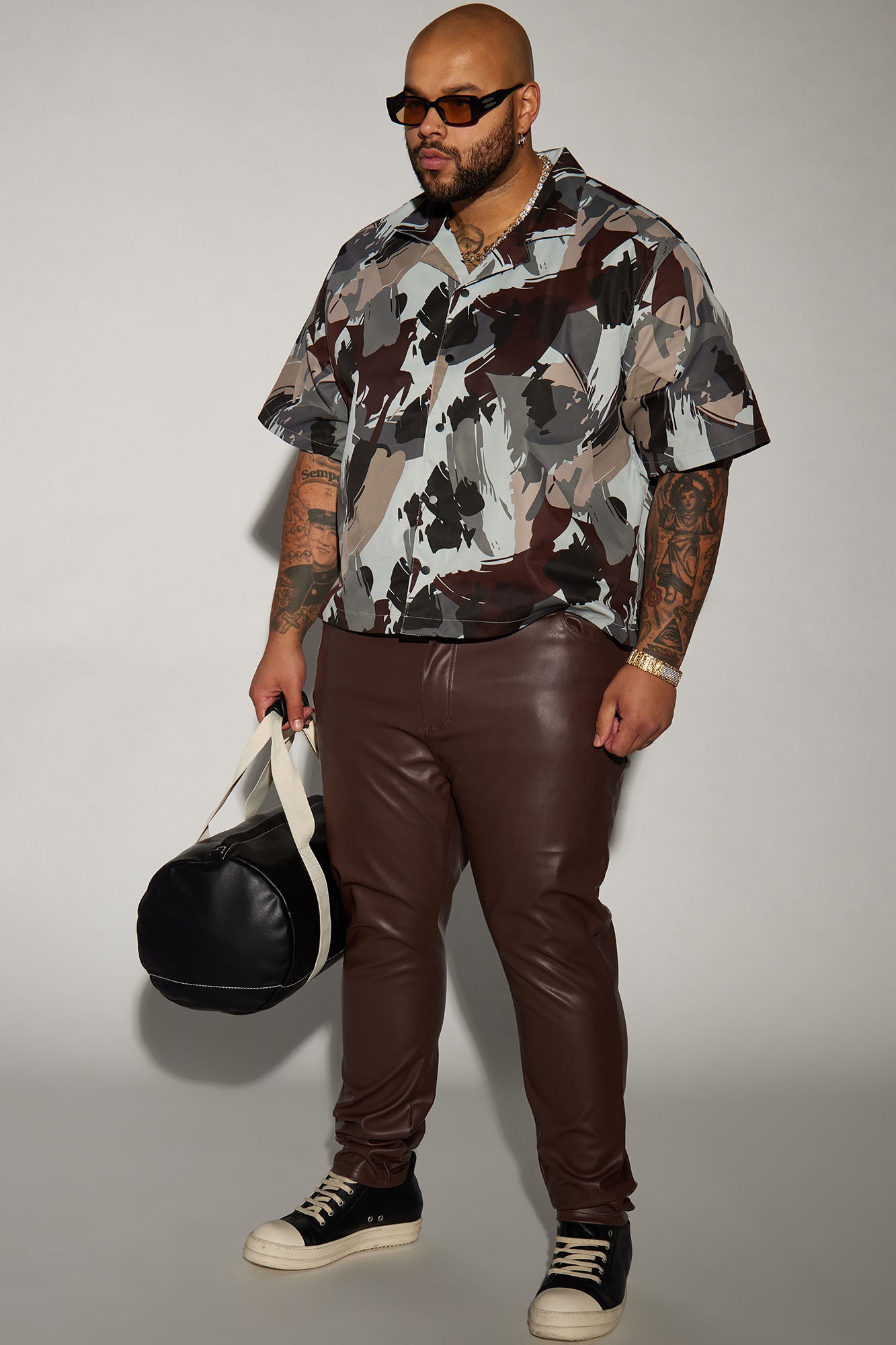 Your Favorite Faux Leather Skinny Pants - Dark Brown - Image 6