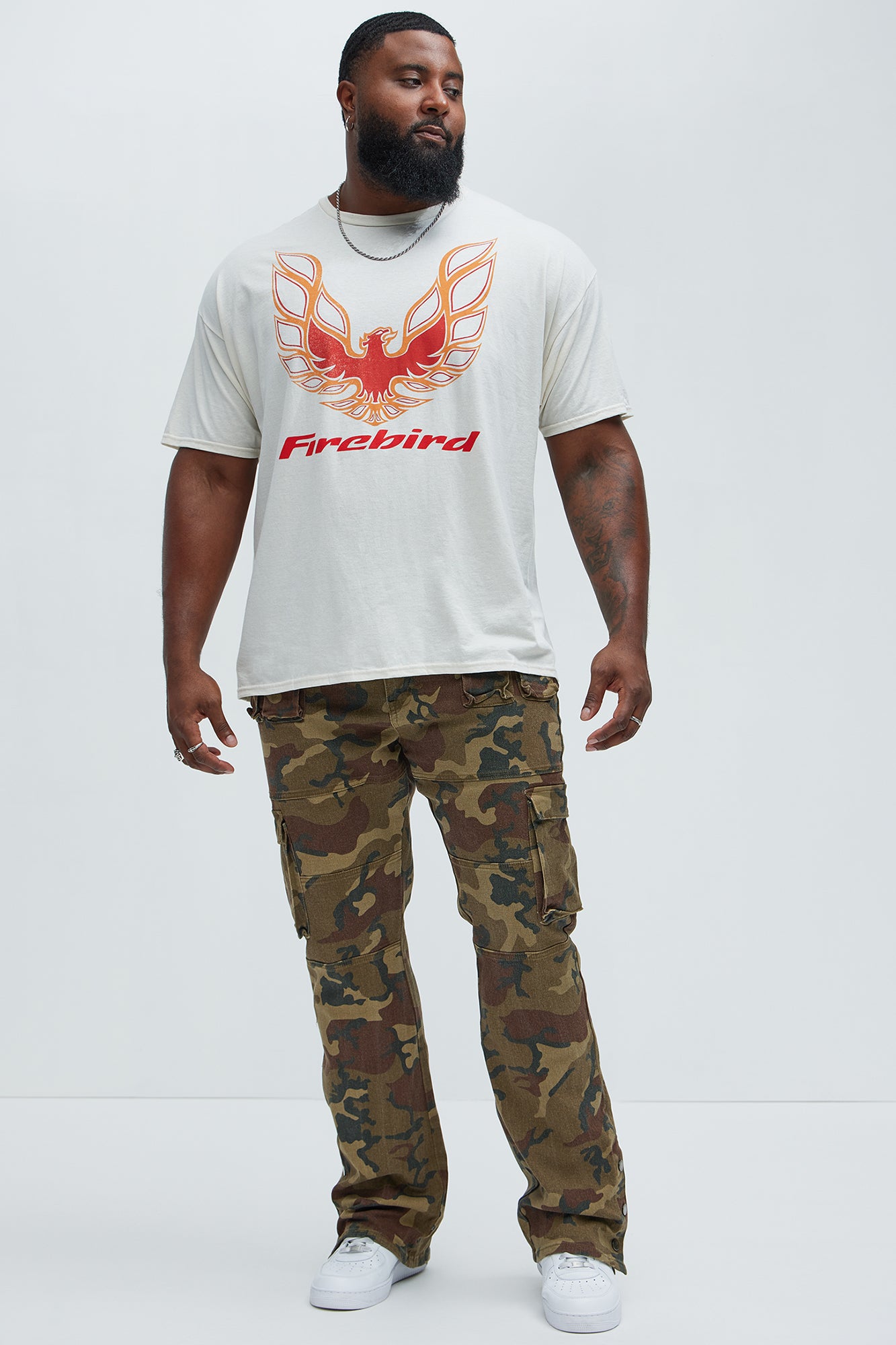 Pontiac 1980 Firebird Short Sleeve Tee - Cream - Image 8