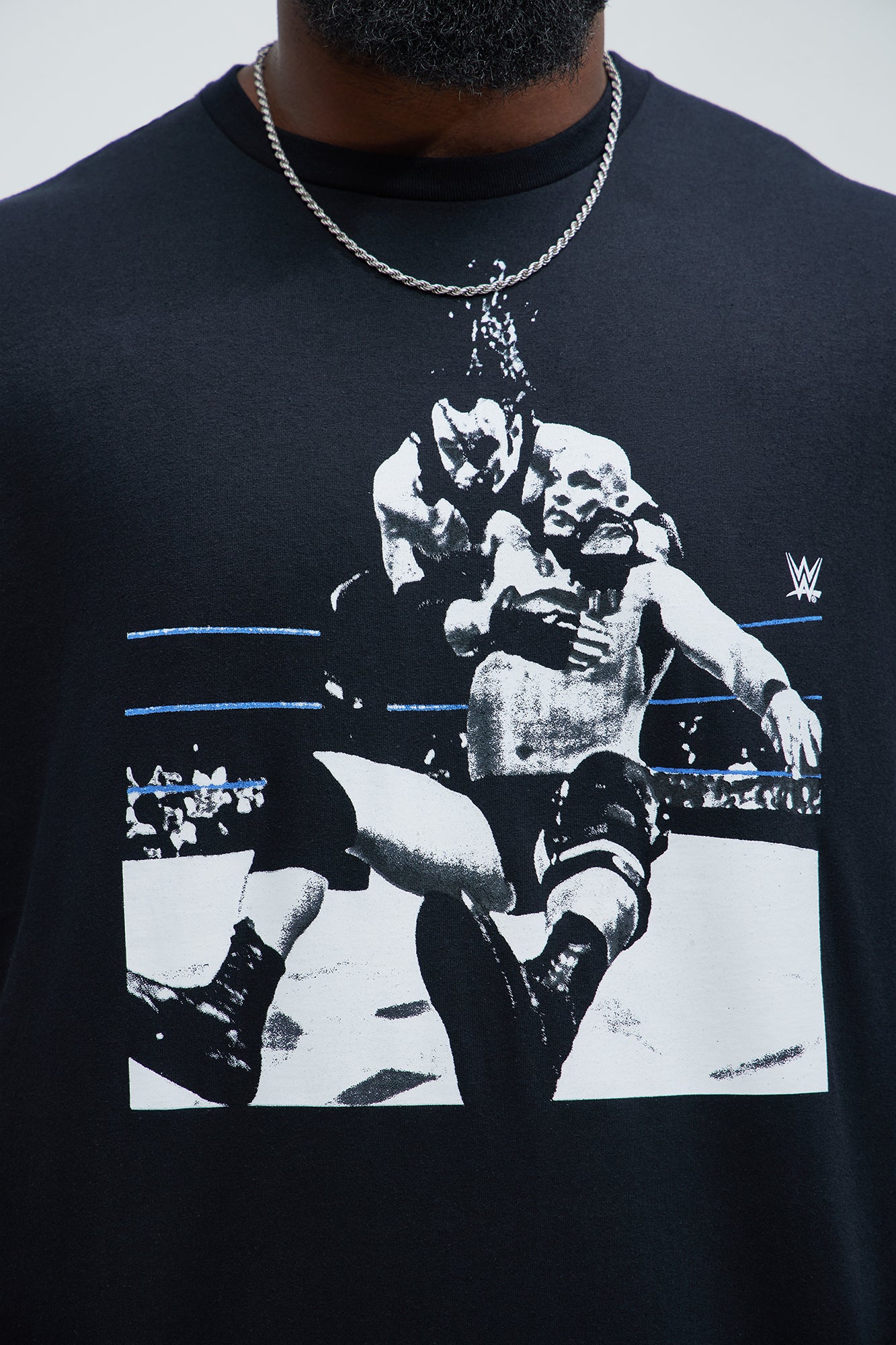WWE Stone Cold Stunner Short Sleeve Tee - Black - Image 5