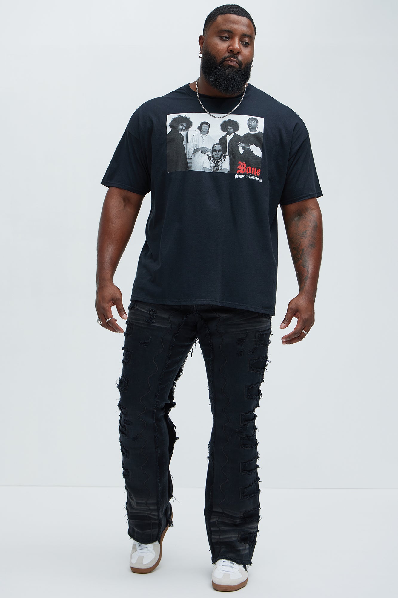 Bone Thugs N Harmony 1st Of The Month Short Sleeve Tee - Black - Image 6