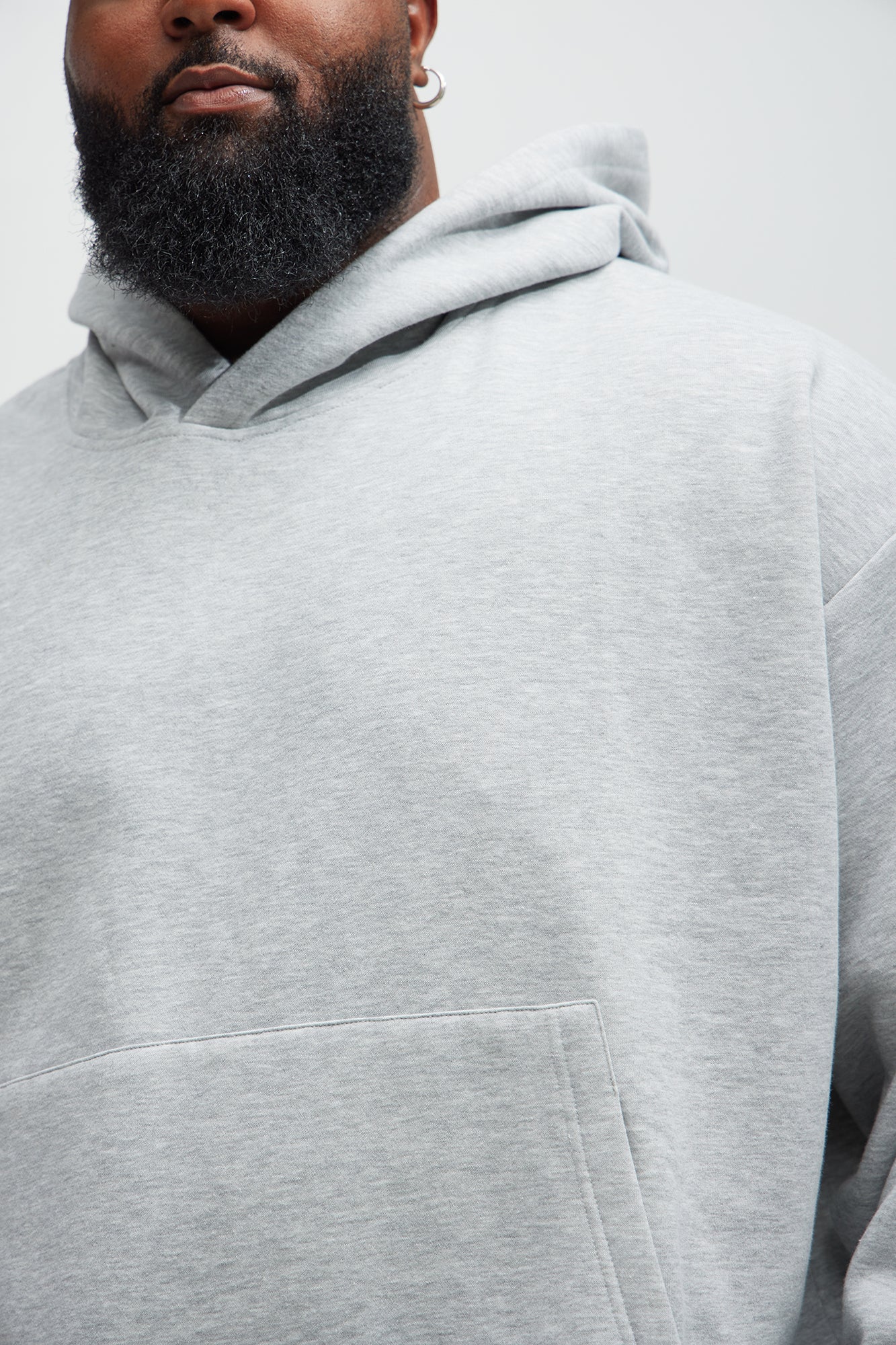 Tyson On The Go Hoodie - Heather Grey - Image 6