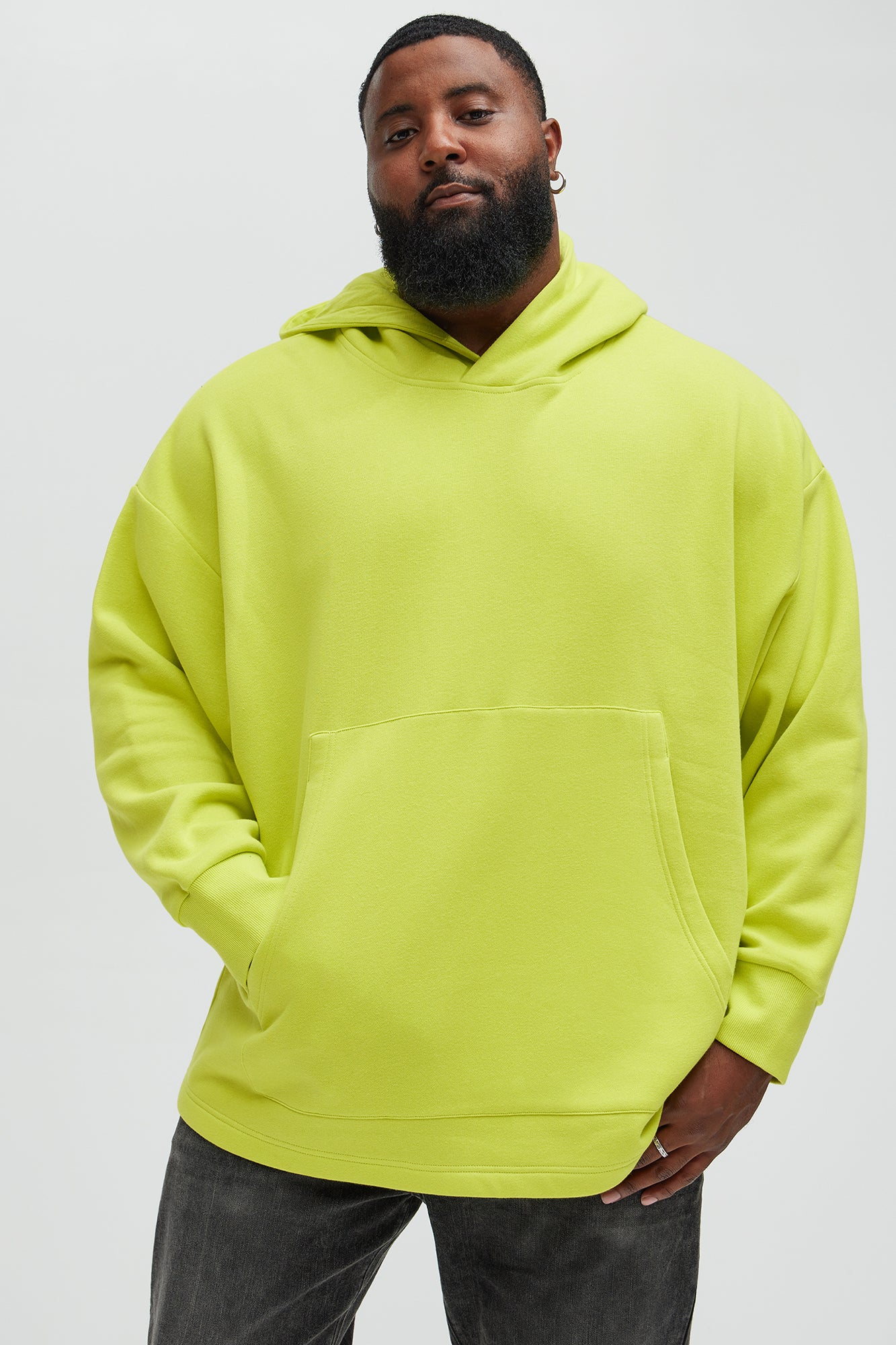 Tyson On The Go Hoodie - Neon Green - Image 5