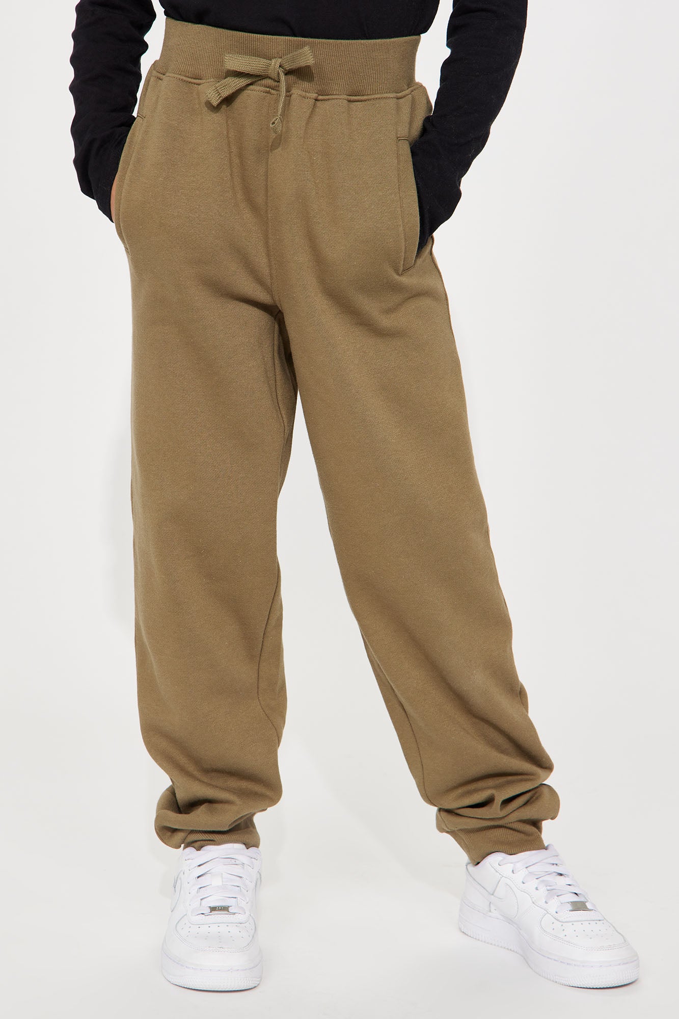 Mini Stole Your Toys Oversized Jogger - Olive - Image 6