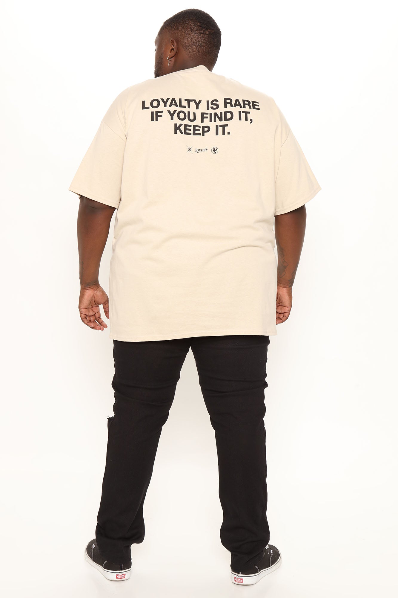 Loyalty Is Rare Short Sleeve Tee - Sand - Image 7