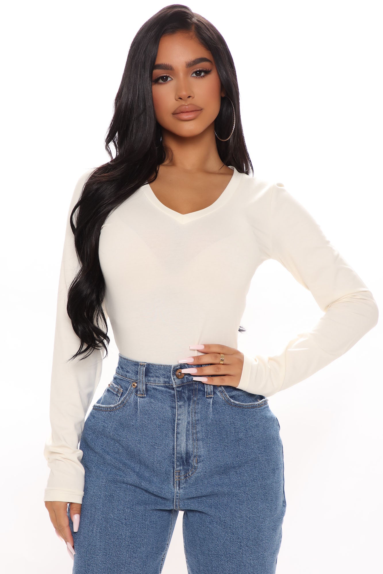 Voted Most Liked Bodysuit - Cream - Image 3