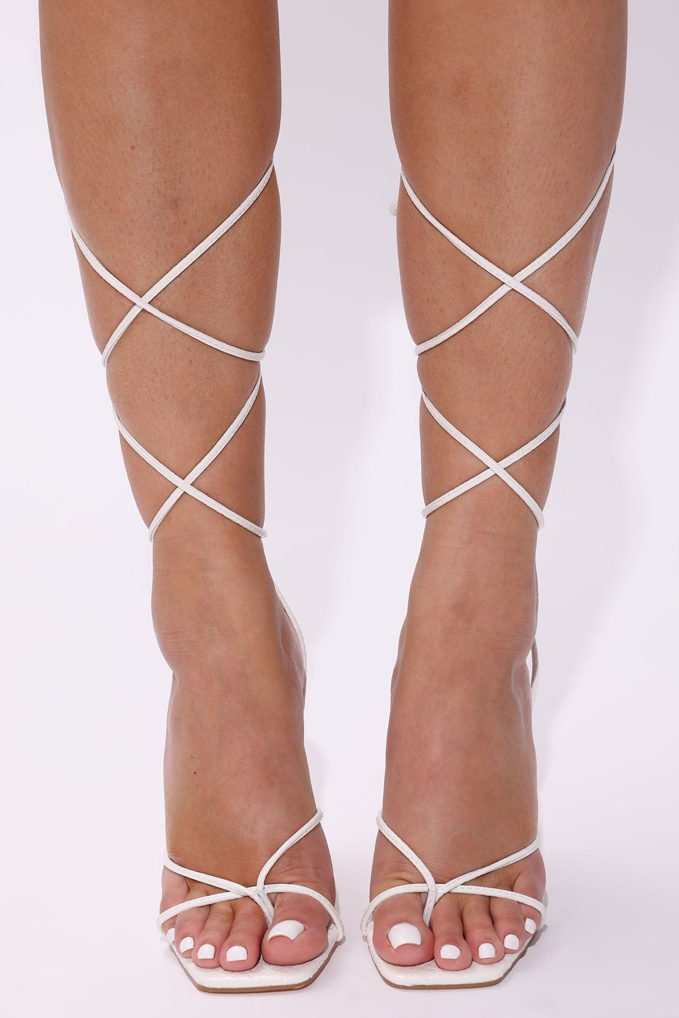Heard Me Right Heels - White - Image 6