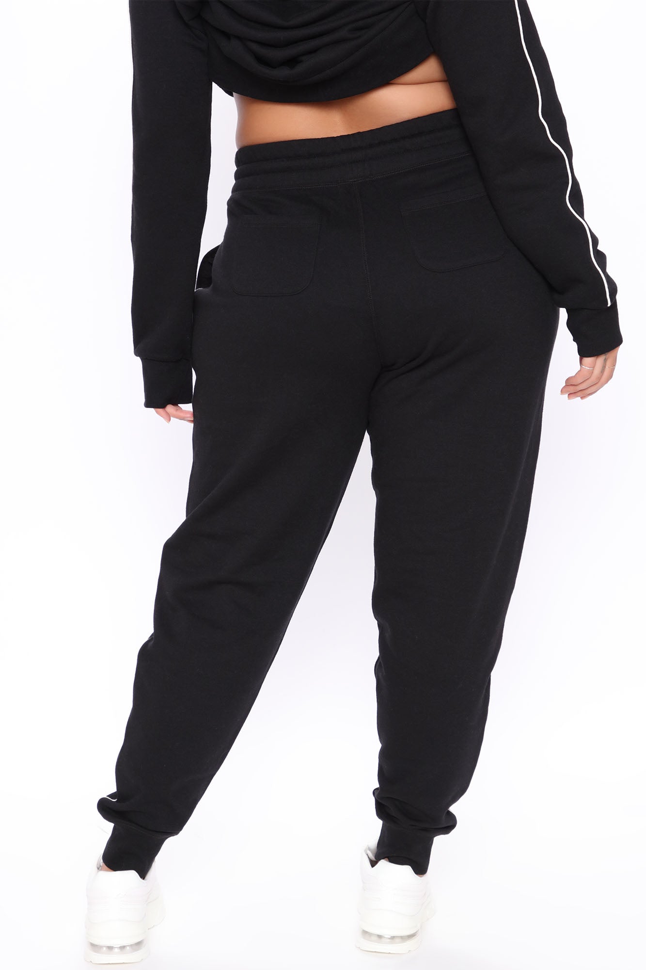 Tennis And Chill Fleece Jogger - Black - Image 6