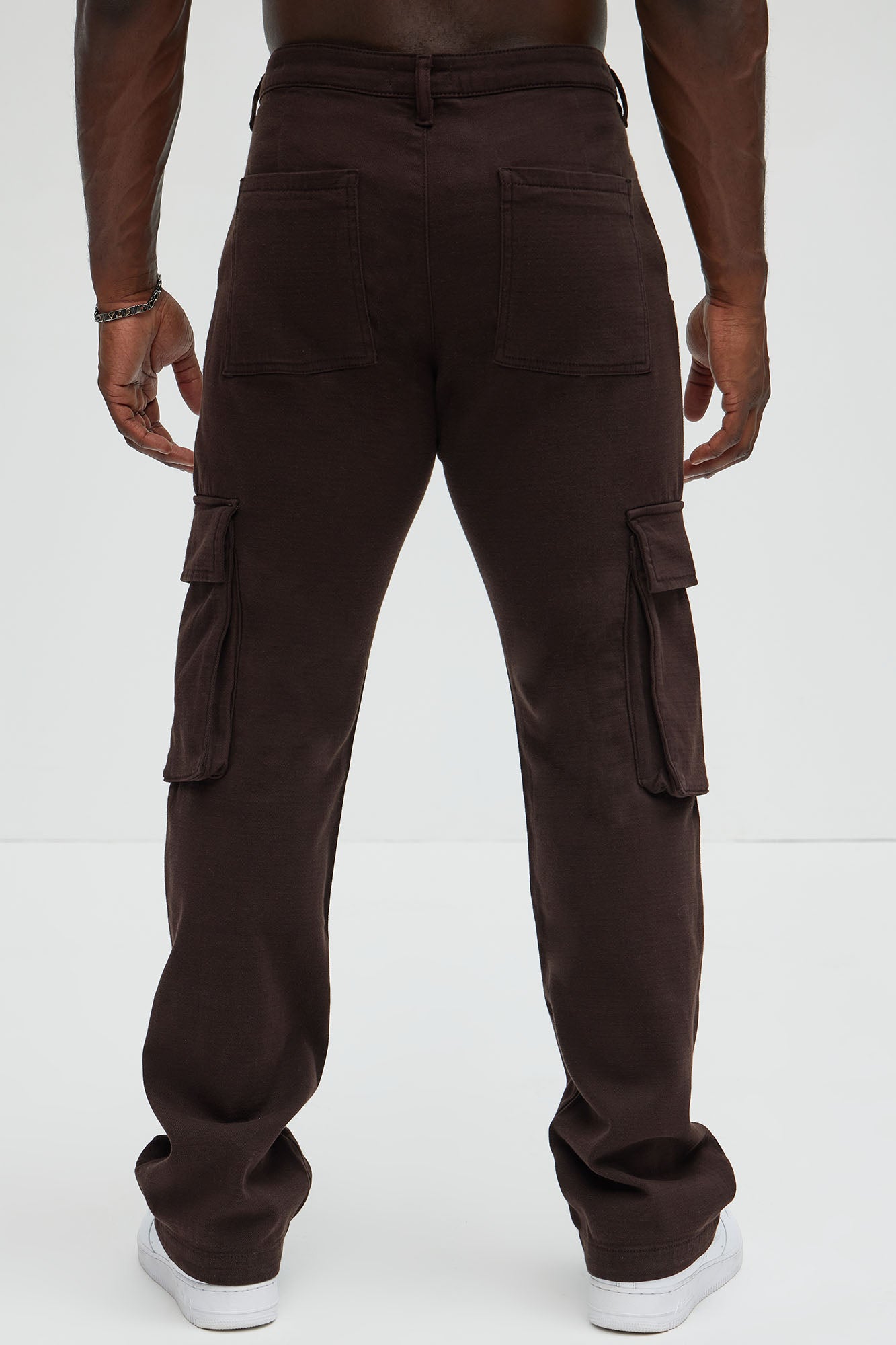 Daniel Straight Cargo Pants - Brown - Image 5